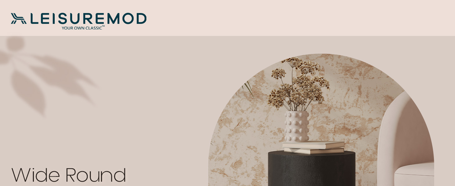 Modern Side End Table Ramble Series In Black