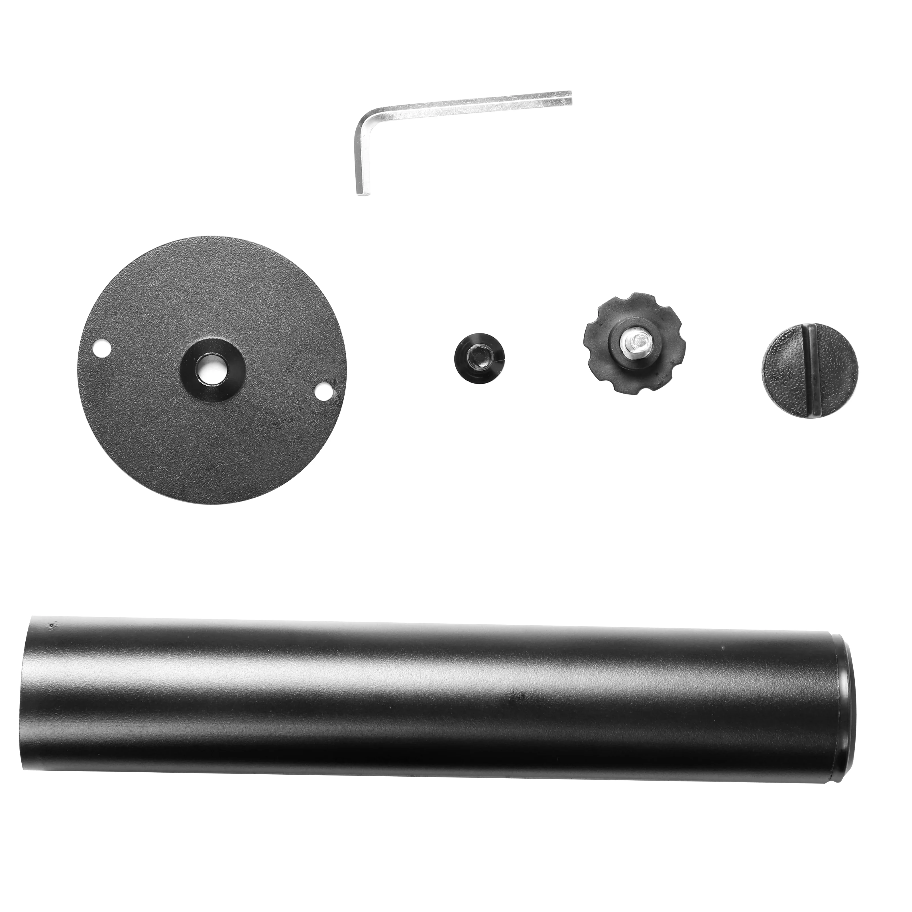 Sierra Outdoor Patio Umbrella with Base in Beige