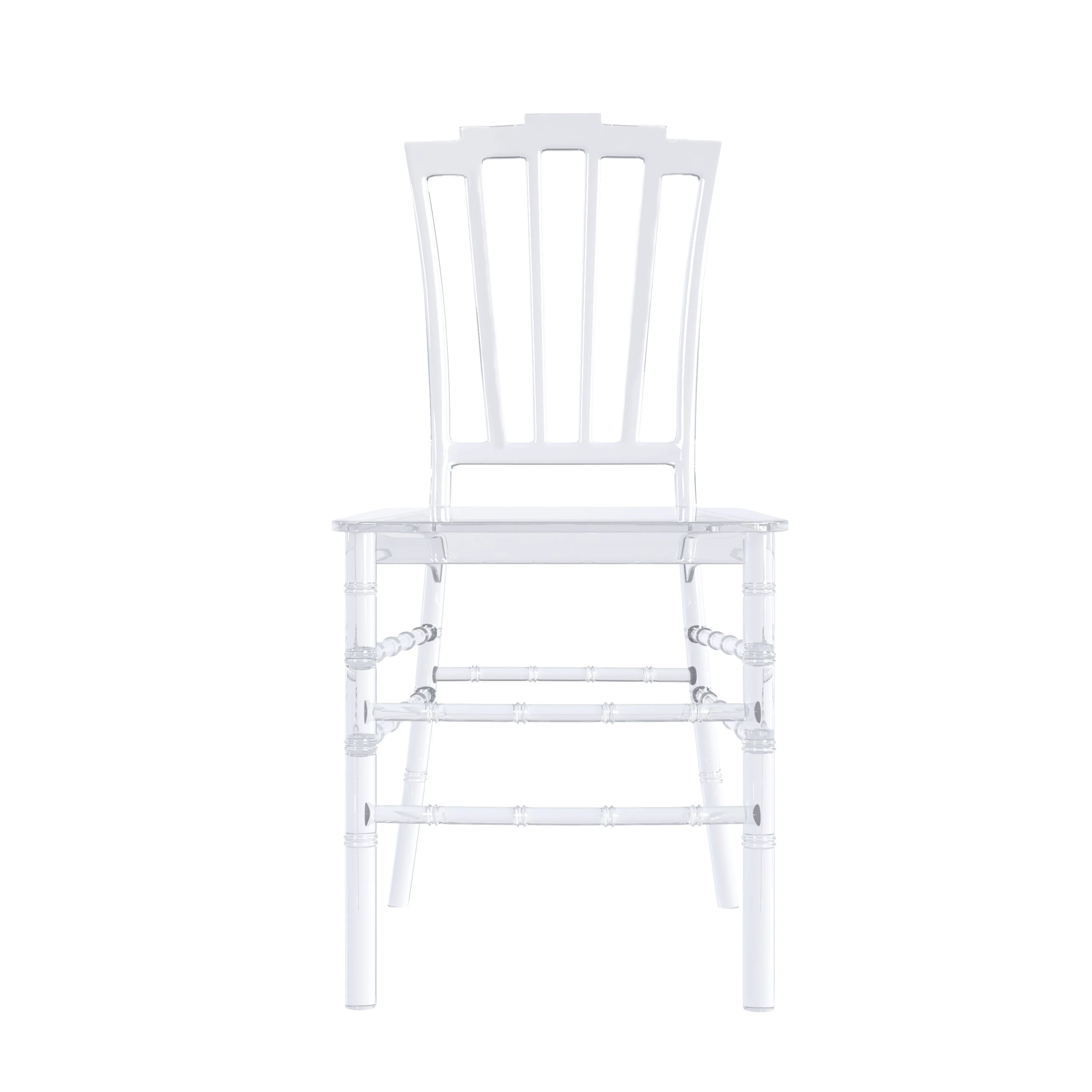 Synth Series Modern Dining Chair in Clear