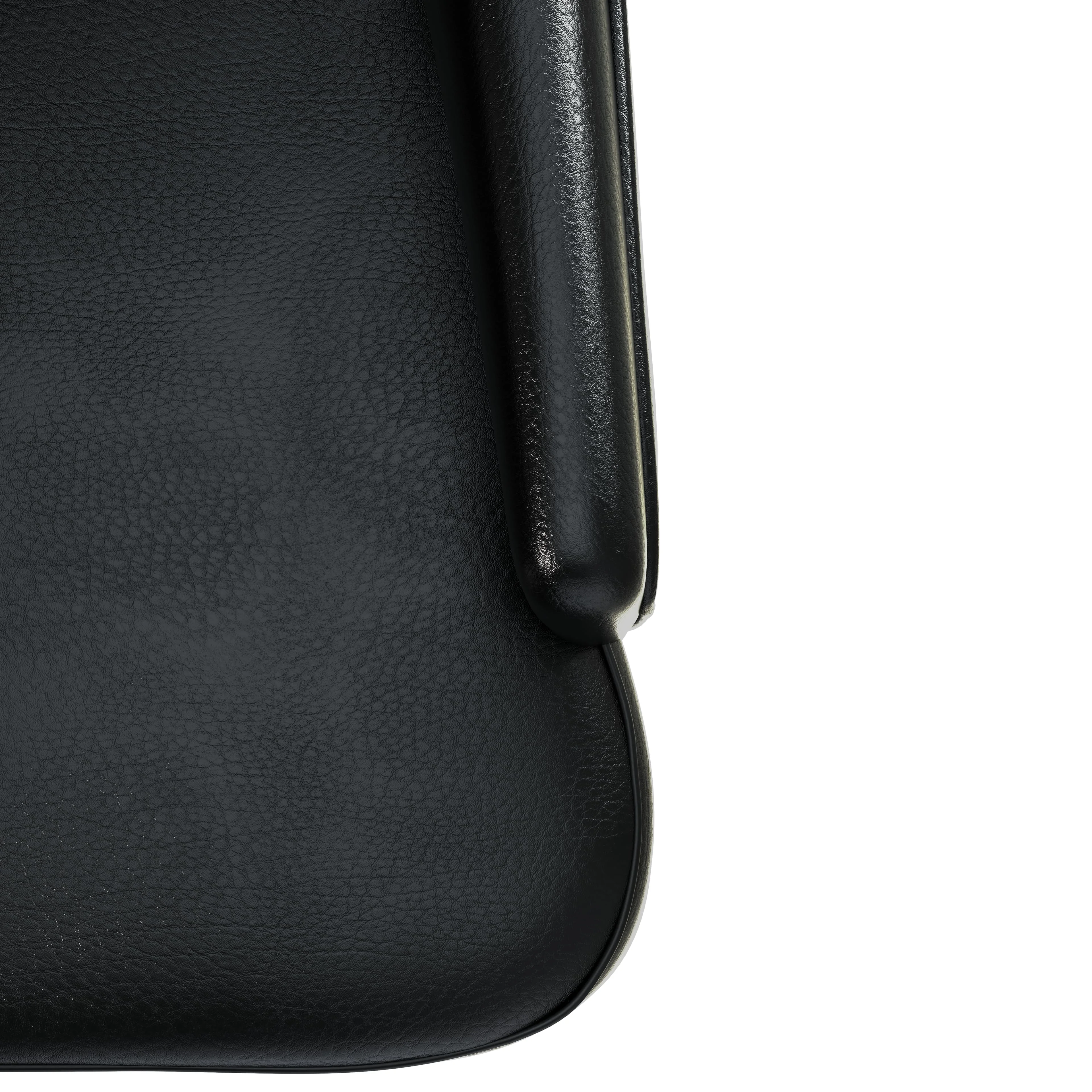 Spruce Collection Modern Wooden Dining Chair in Charcoal Grey