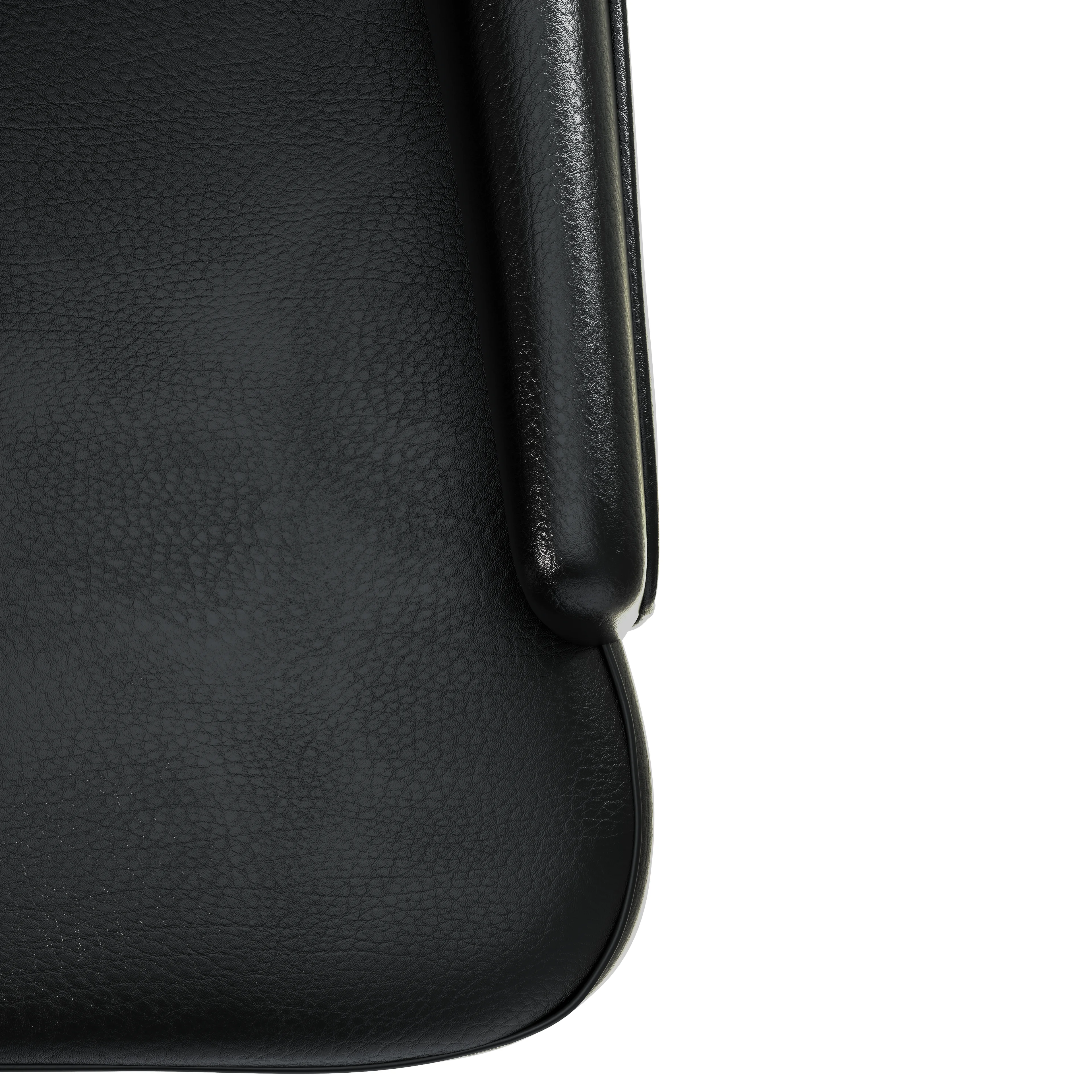 Spruce Collection Modern Wooden Dining Chair in Charcoal Grey