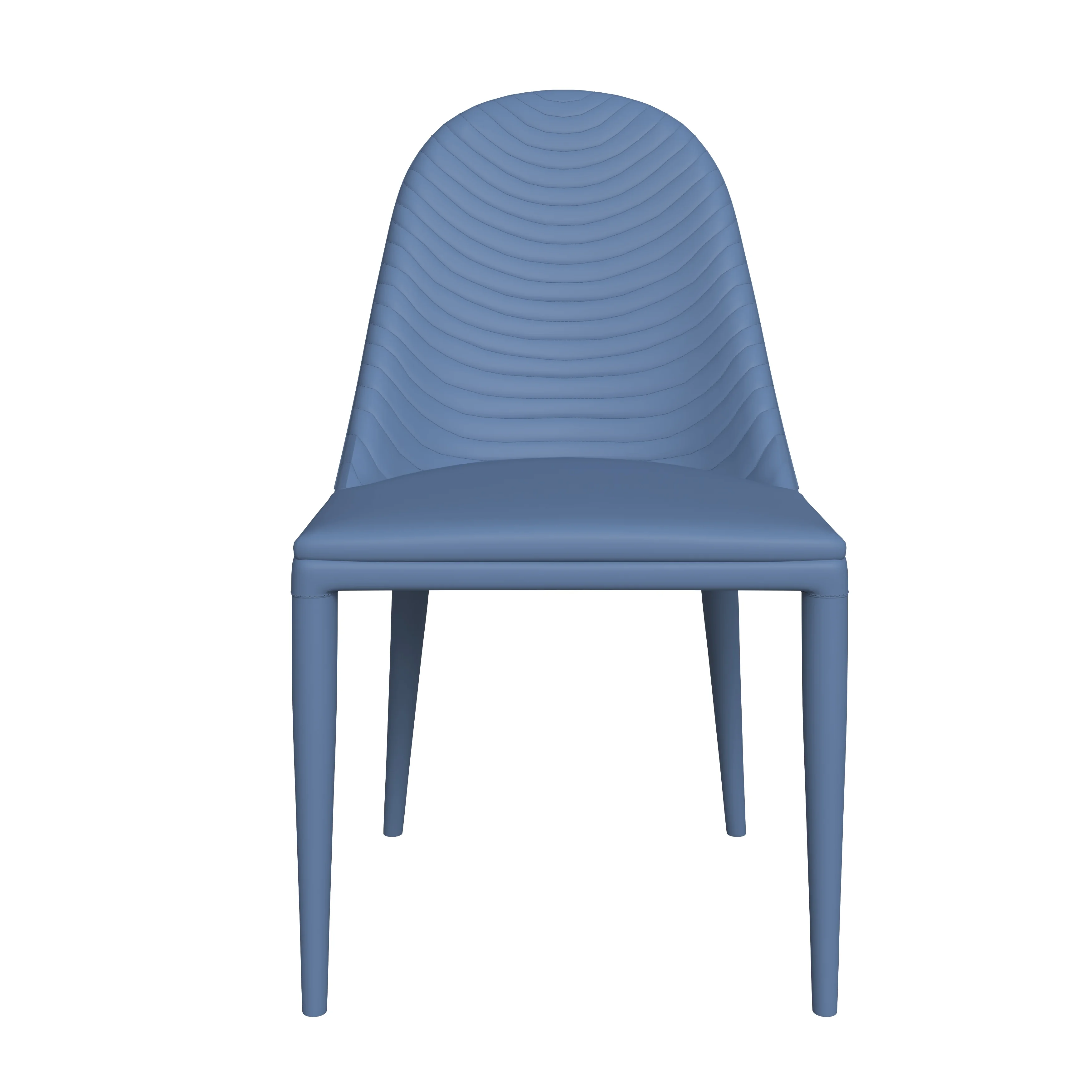Seville Collection Modern Dining Chair in Navy Blue