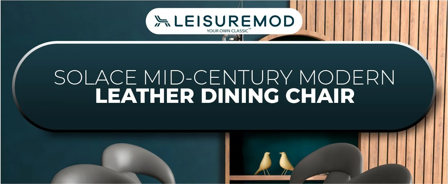 Solace Series Modern Dining Chair in Black Set of 4