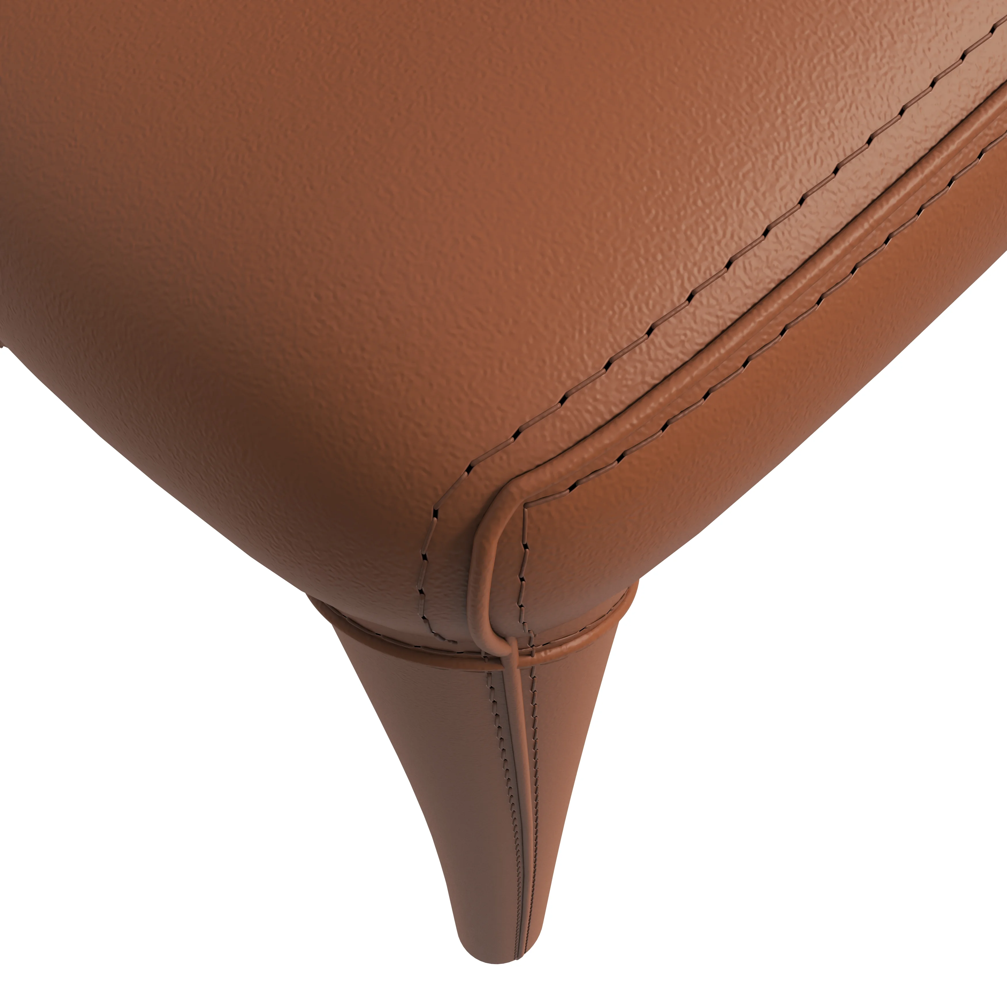 Solace Series Modern Dining Chair in Brown