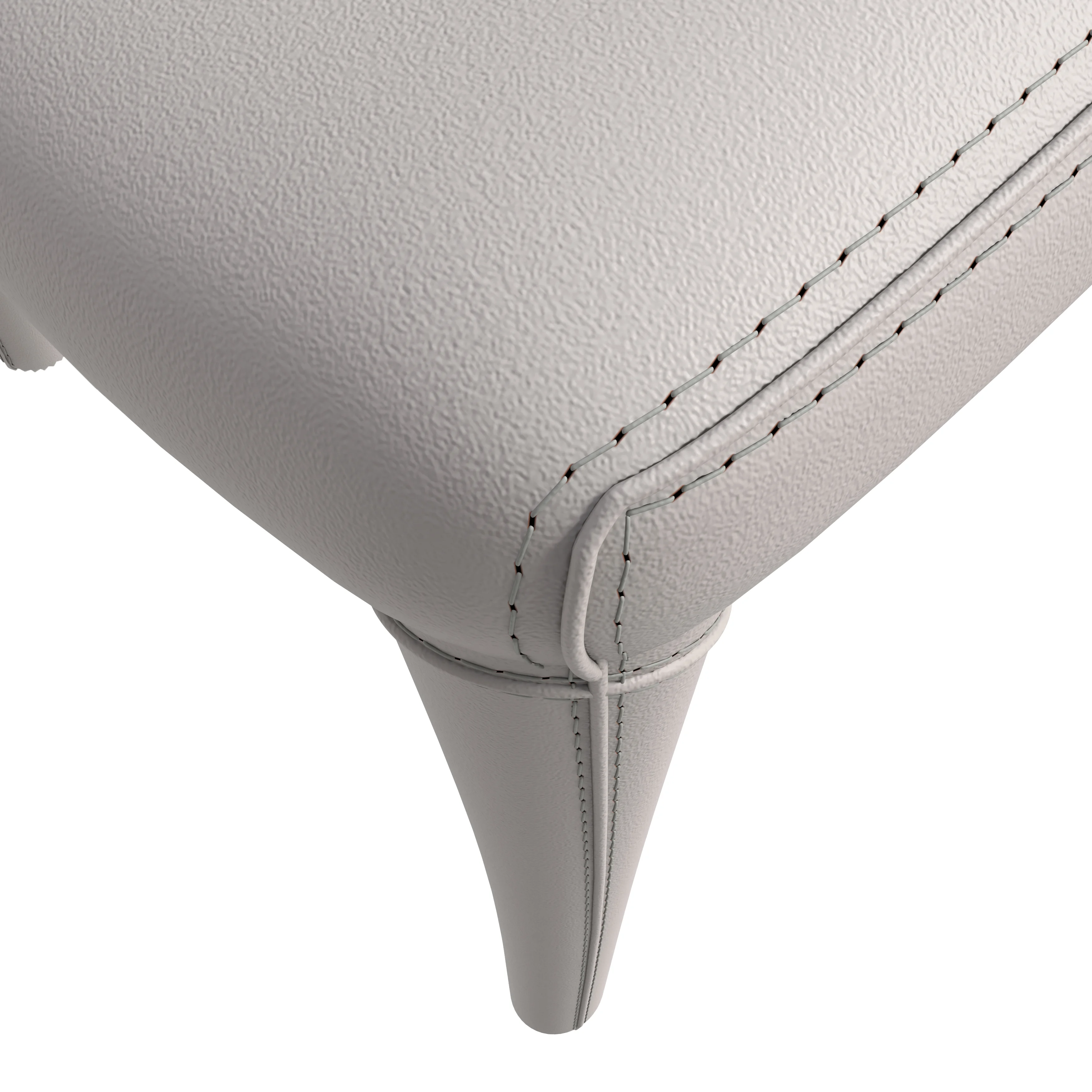 Solace Series Modern Dining Chair in Light Grey