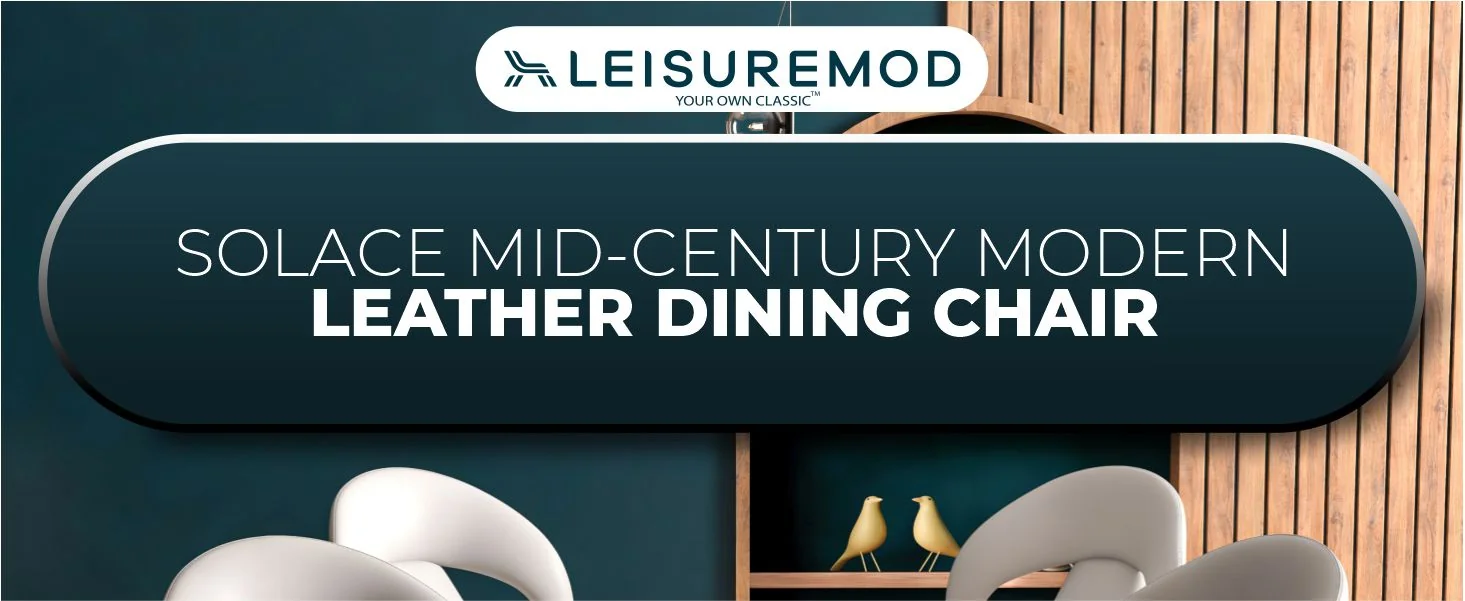 Solace Series Modern Dining Chair in Light Grey