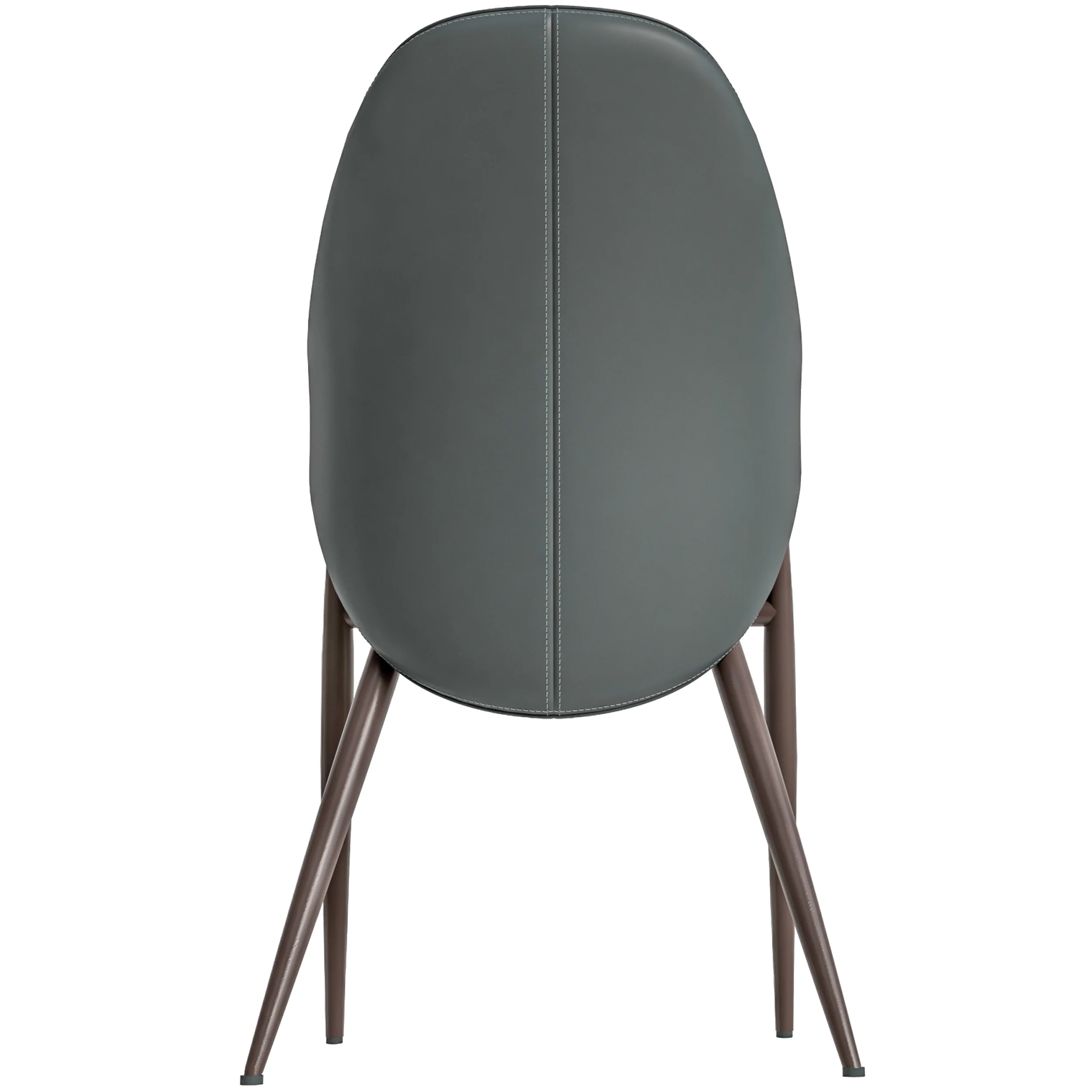 Sante Collection Modern Dining Chair in Grey