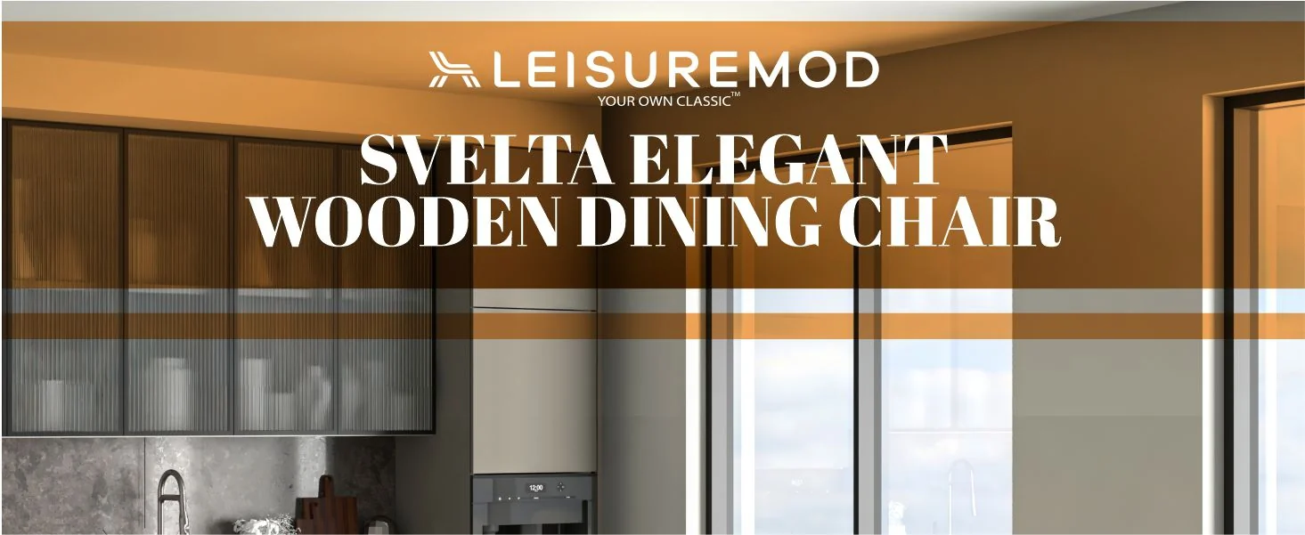 Svelta Elegant Wooden Dining Chair in Toupe