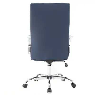 Sonora Modern High-Back Leather Office Chair