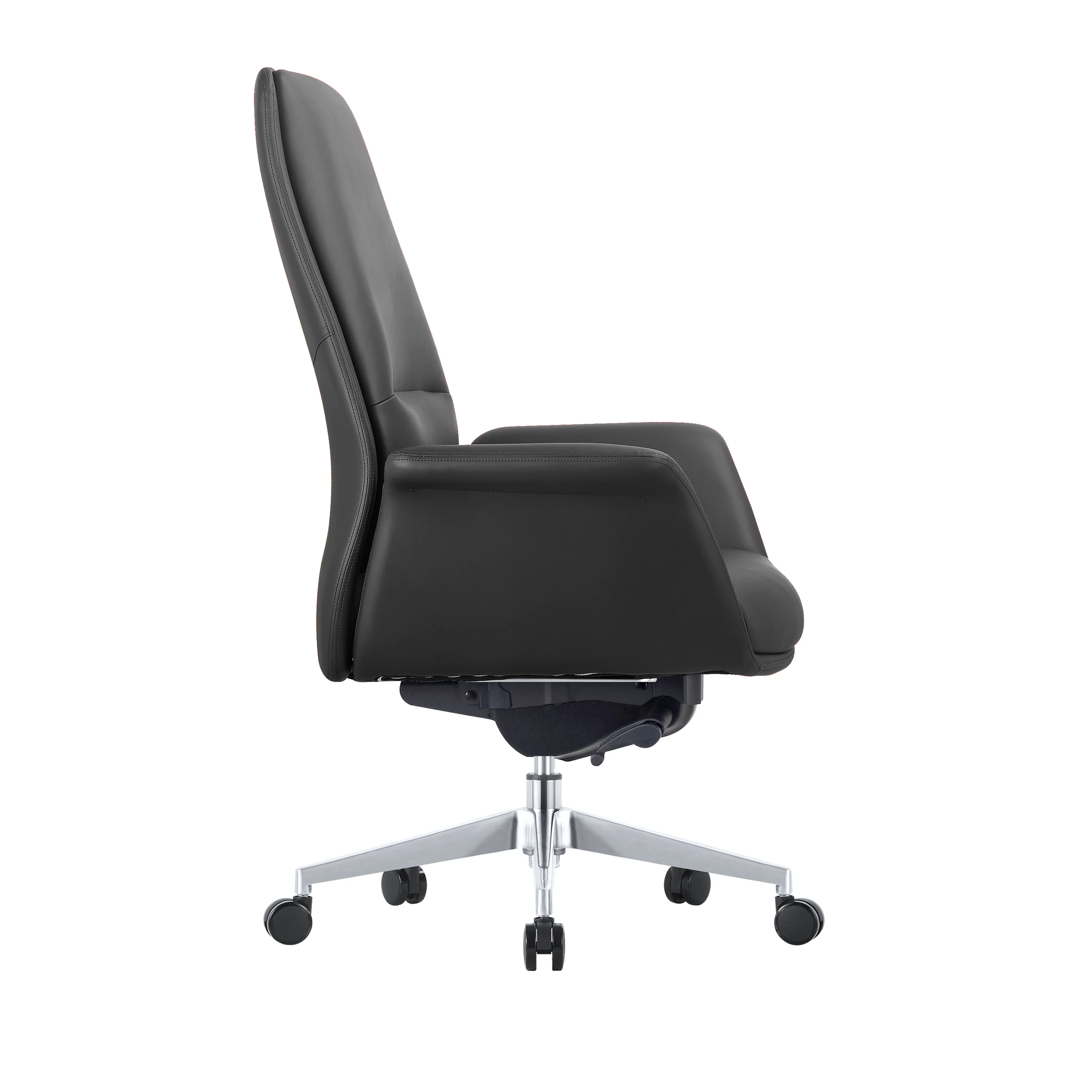 Summit Series Office Chair In Black Leather