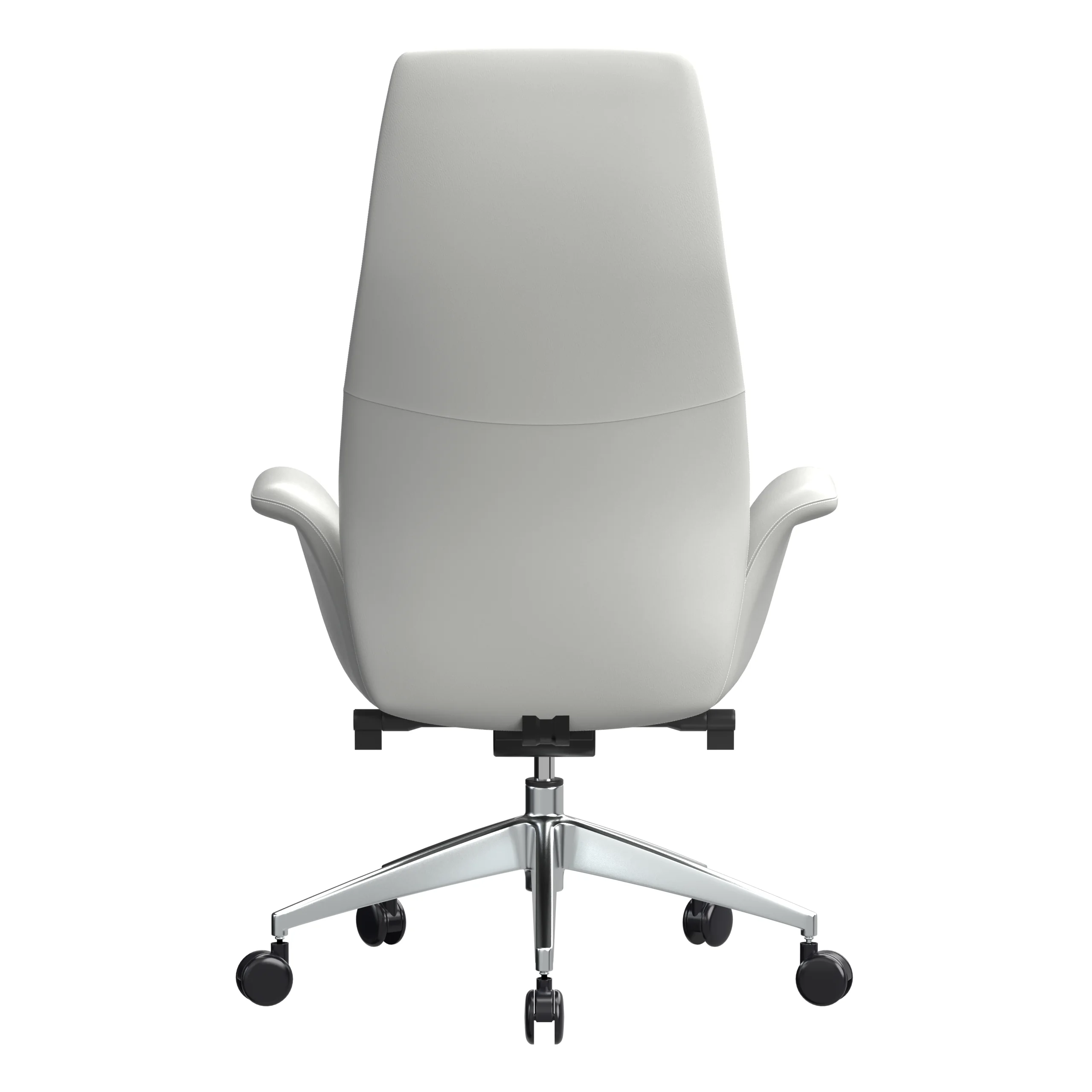 Summit Series Tall Office Chair In White Leather