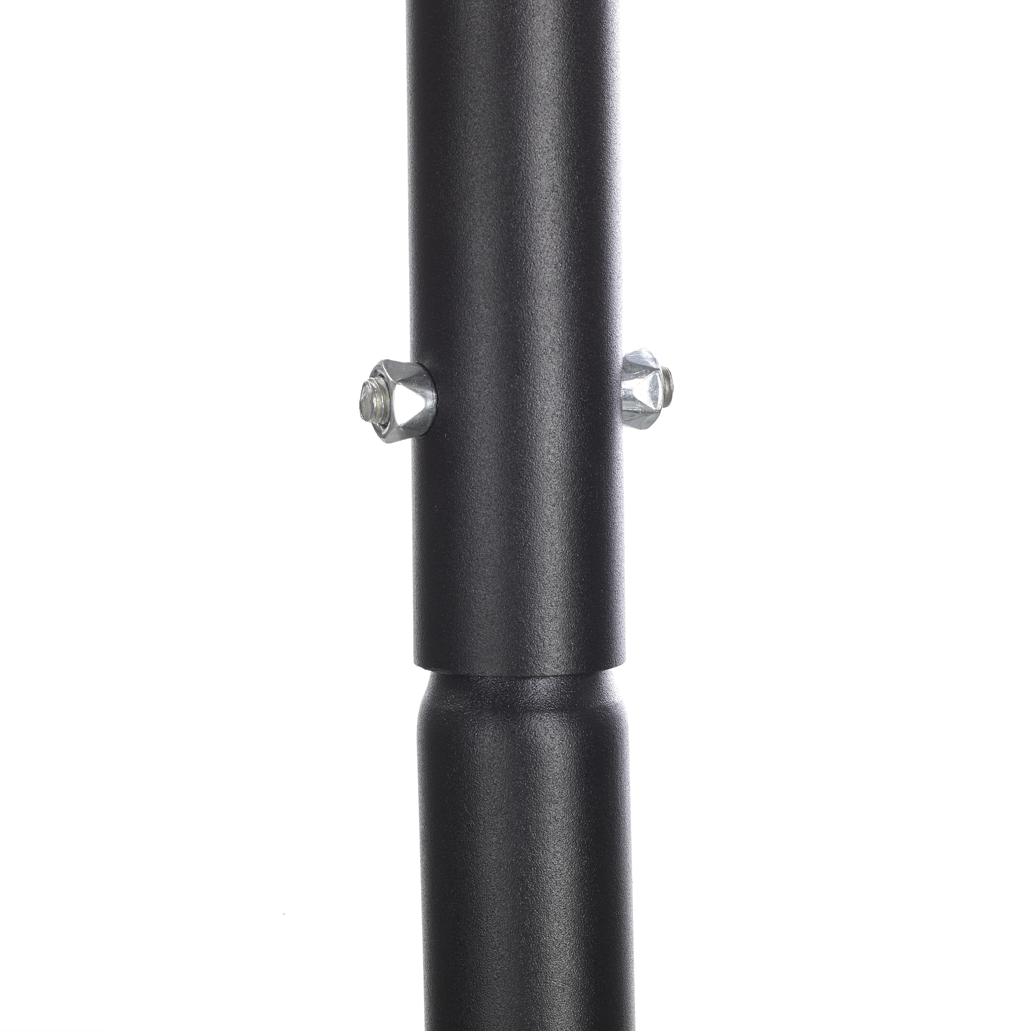 Summit Series Outdoor Egg Swing Chair In Black With CHarcoal Cushions