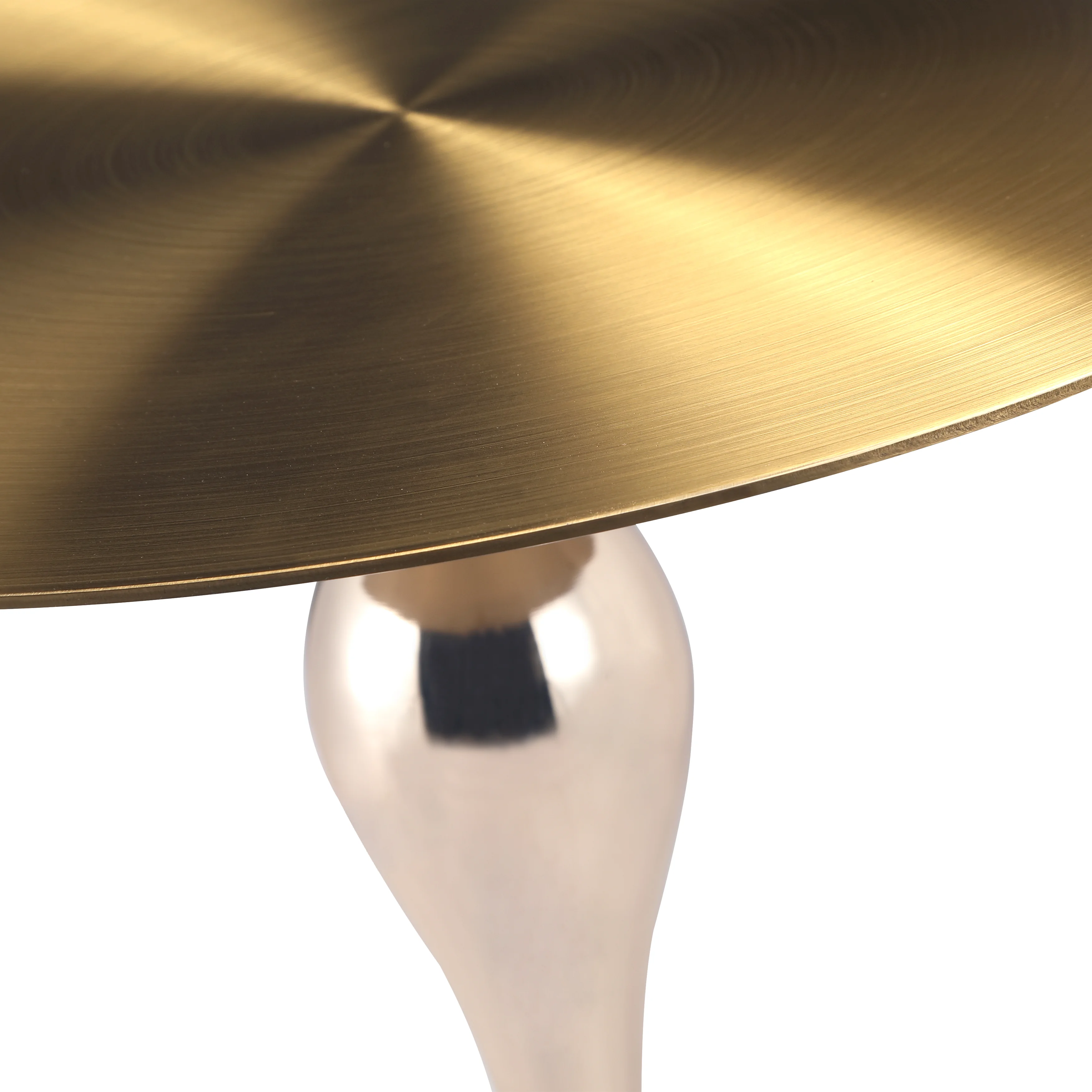 Savoy Collection Modern End Table In Blue