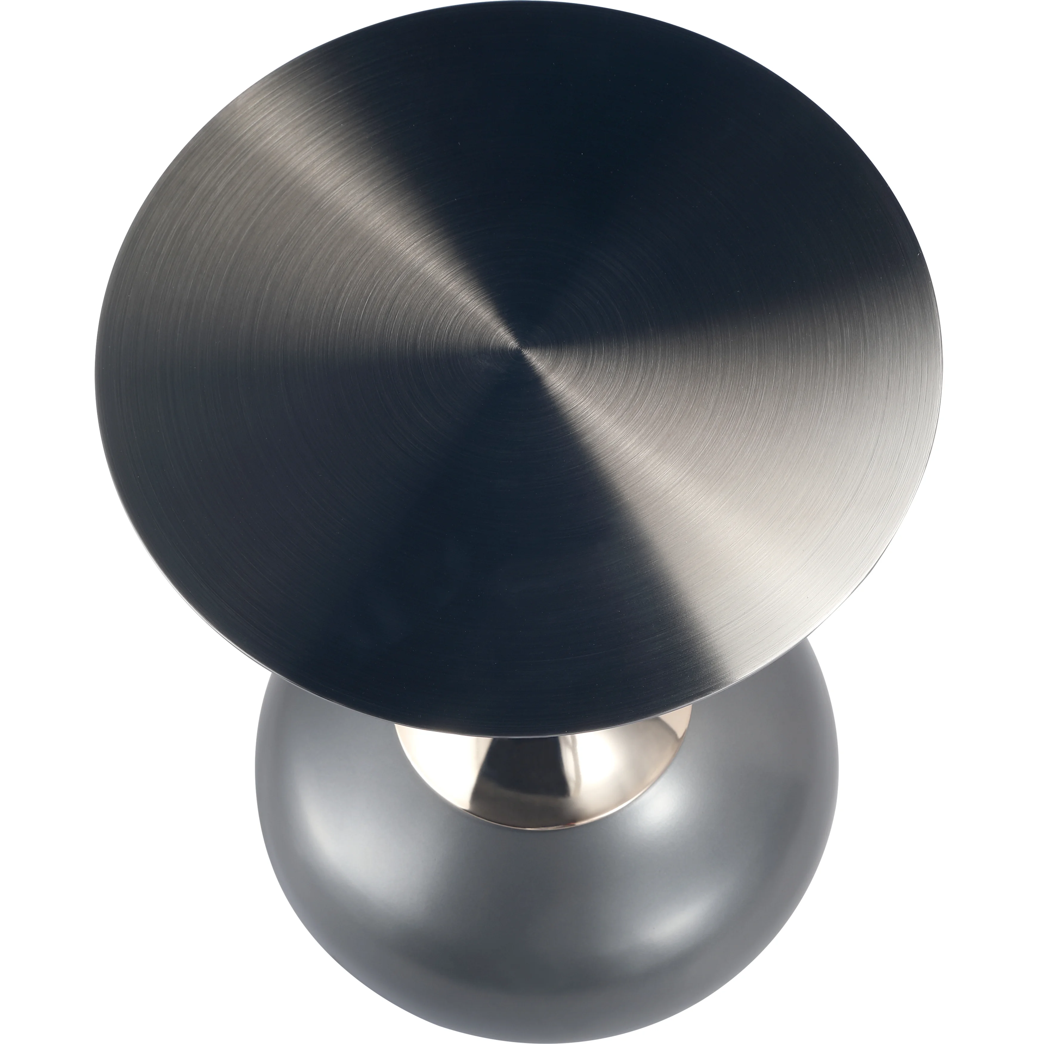 Savoy Collection Modern End Table In Grey