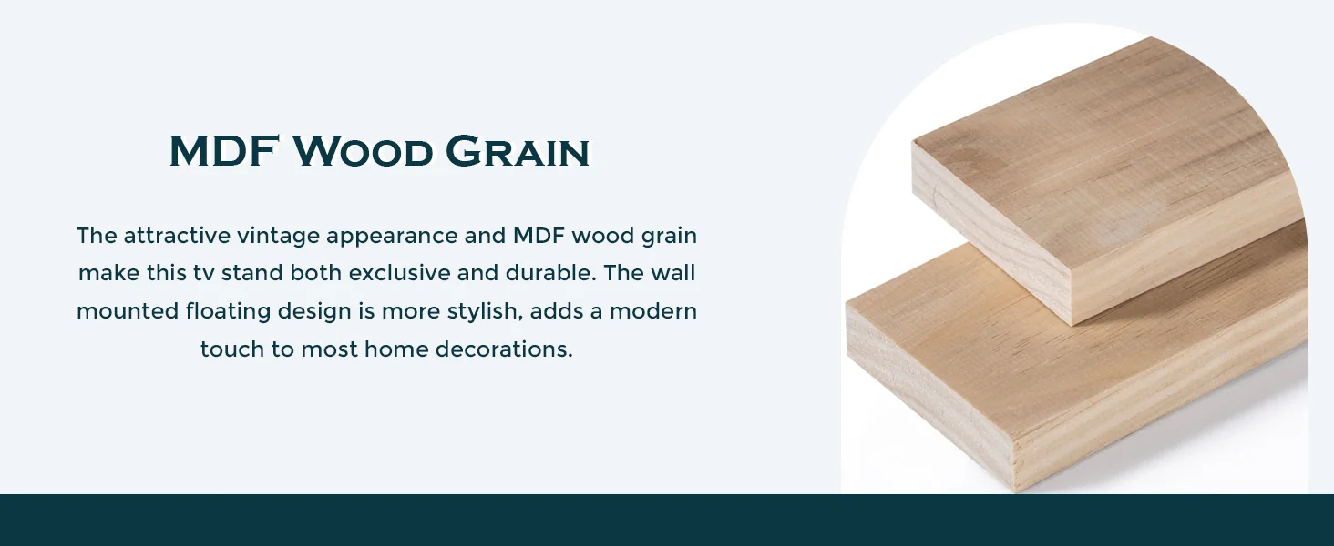 Surrey Modern TV Stand with MDF Shelves and Bookcase in Ebony