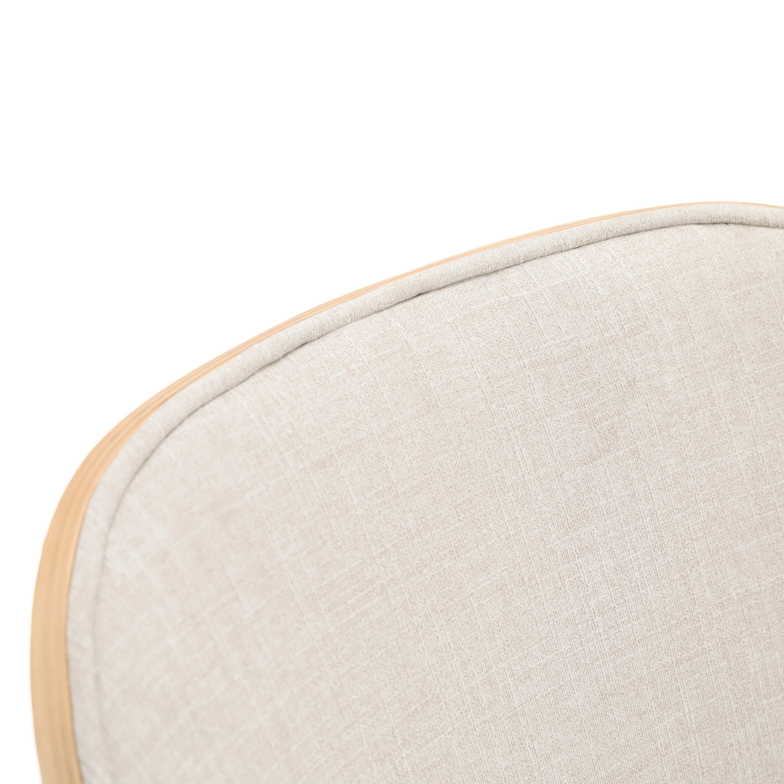 Ravenna 6-Piece Dining Set with 63" Rectangular Dining Table in Rustic Grey and 5 Velvet Dining Side Chair in Natural Wood/Beige