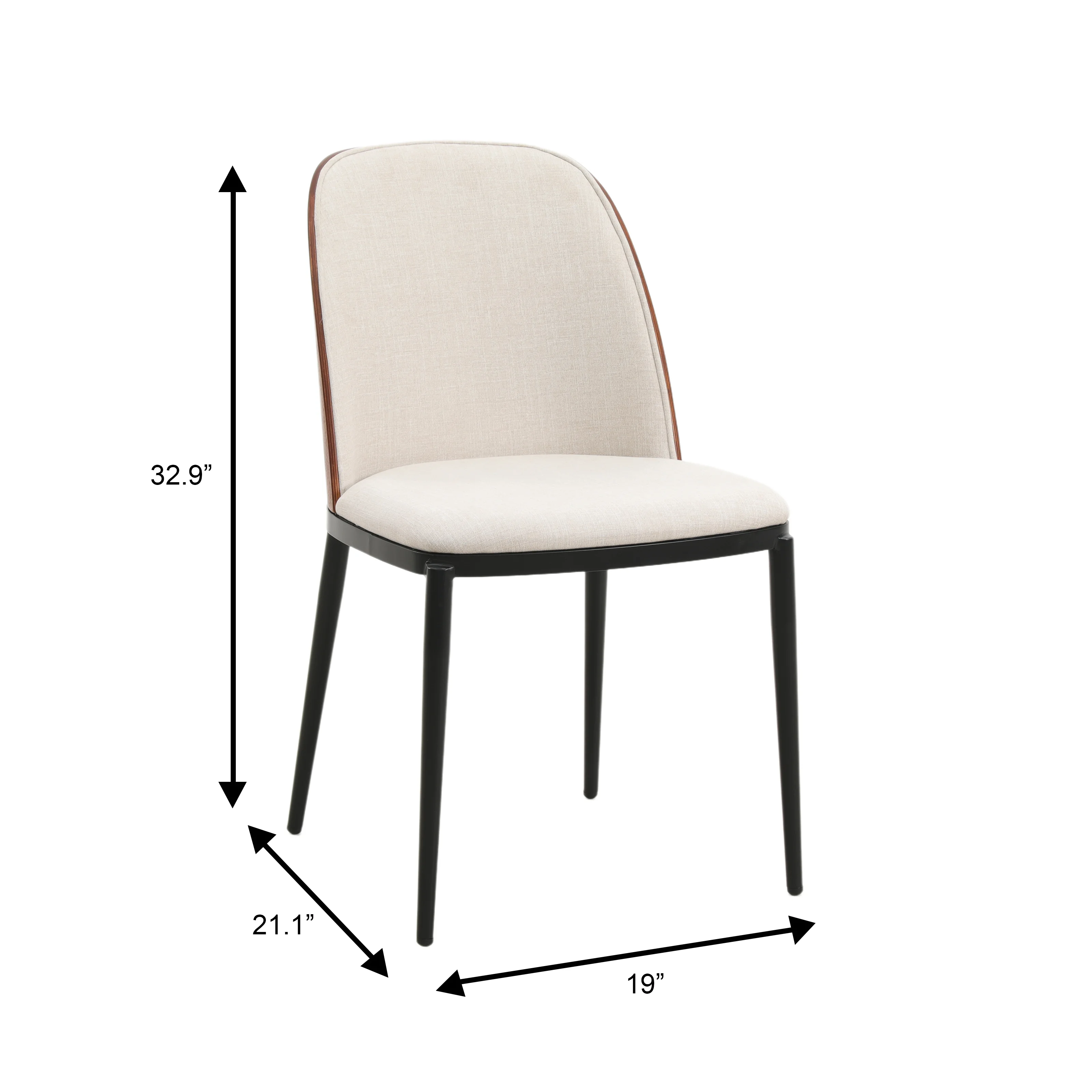 Ravenna 6-Piece Dining Set with 63" Rectangular Dining Table in Rustic Grey and 5 Velvet Dining Side Chair in Walnut/Beige