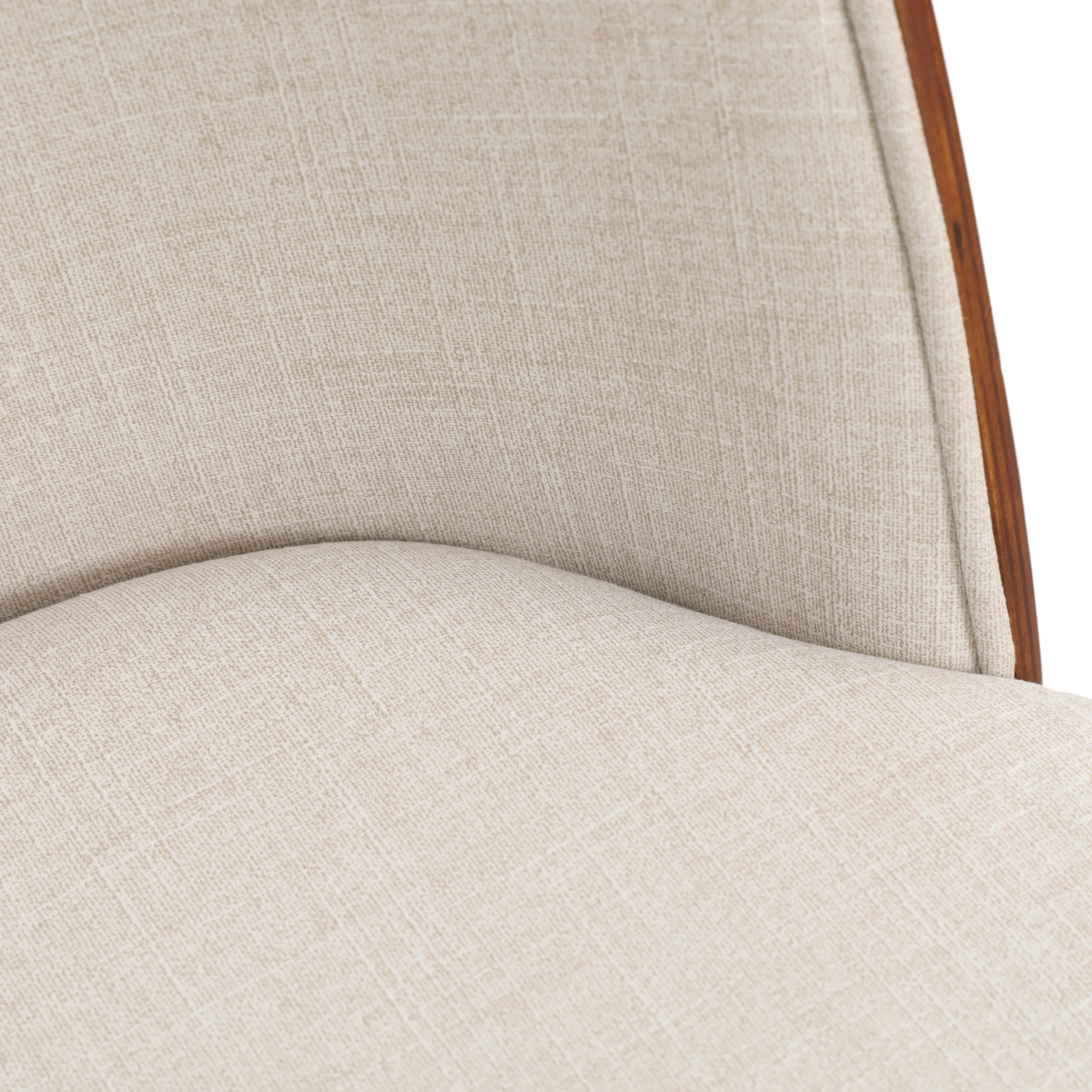 Zayle 7-Piece Dining Set with 55" Rectangular Dining Table in Black/Gold Sintered Stone Top and 6 Velvet Dining Side Chair in Walnut/Beige