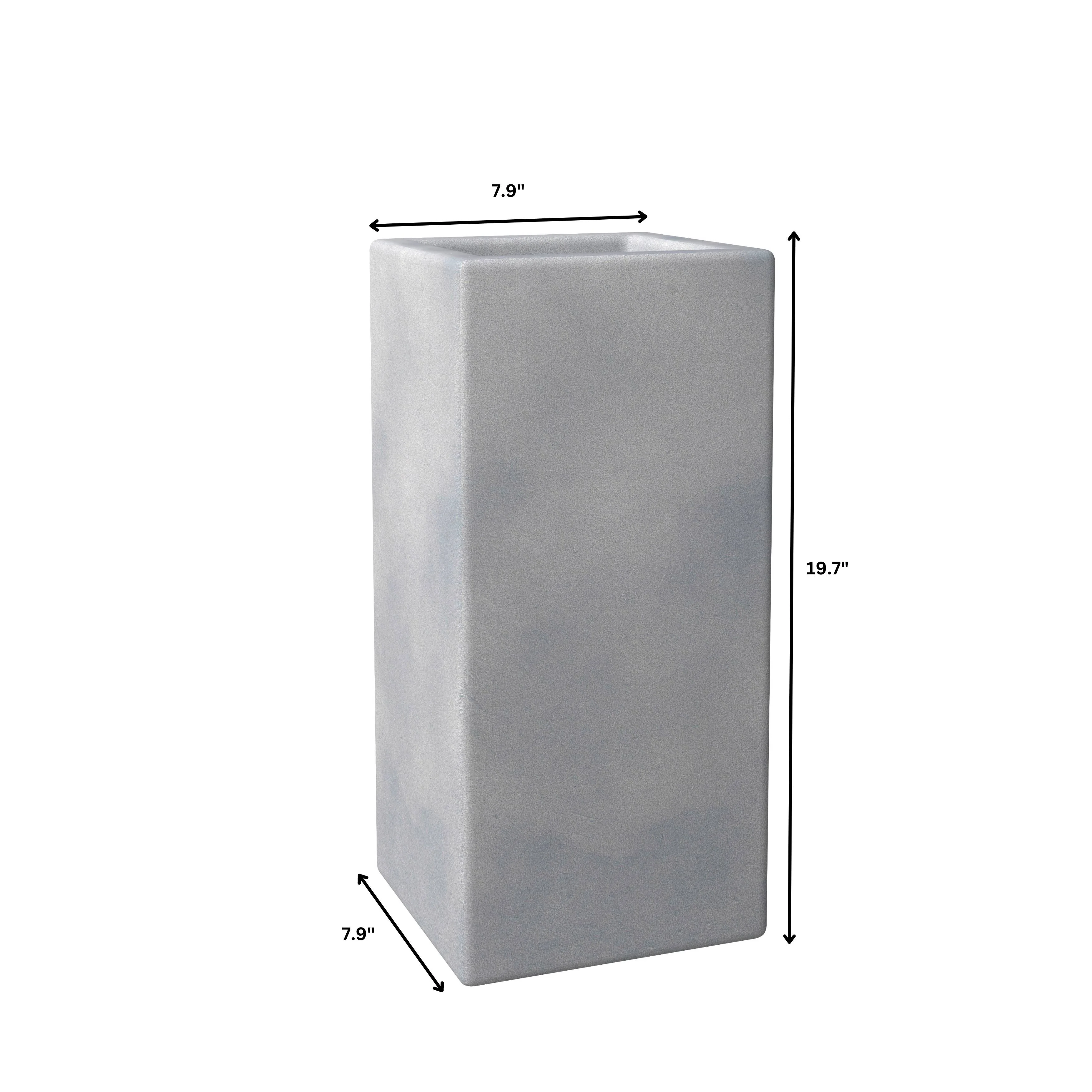 Terra Planter Set Aged Concrete