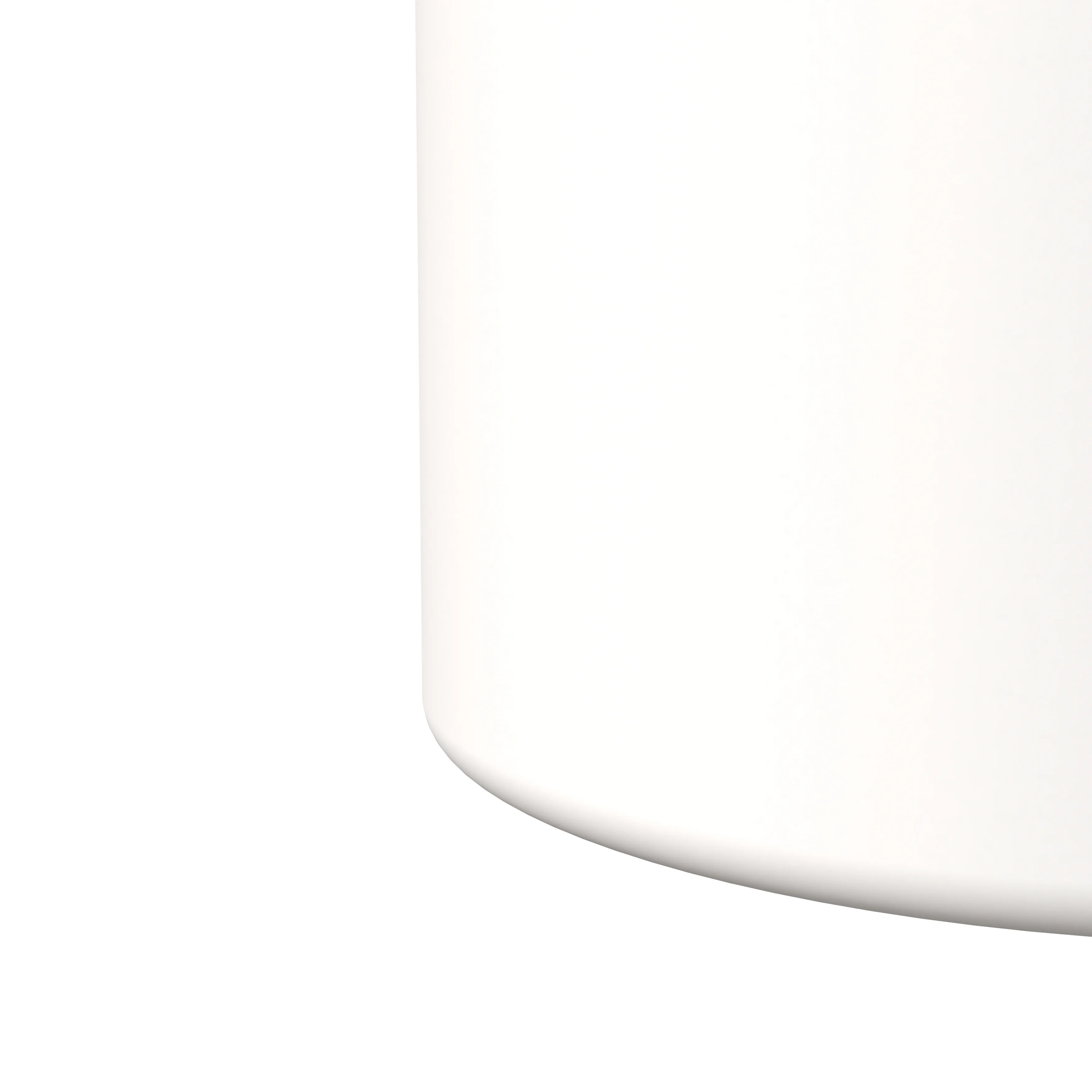 Tundra Series Poly Stone cylindrical Shape Planter in White 28" Dia, 30" High