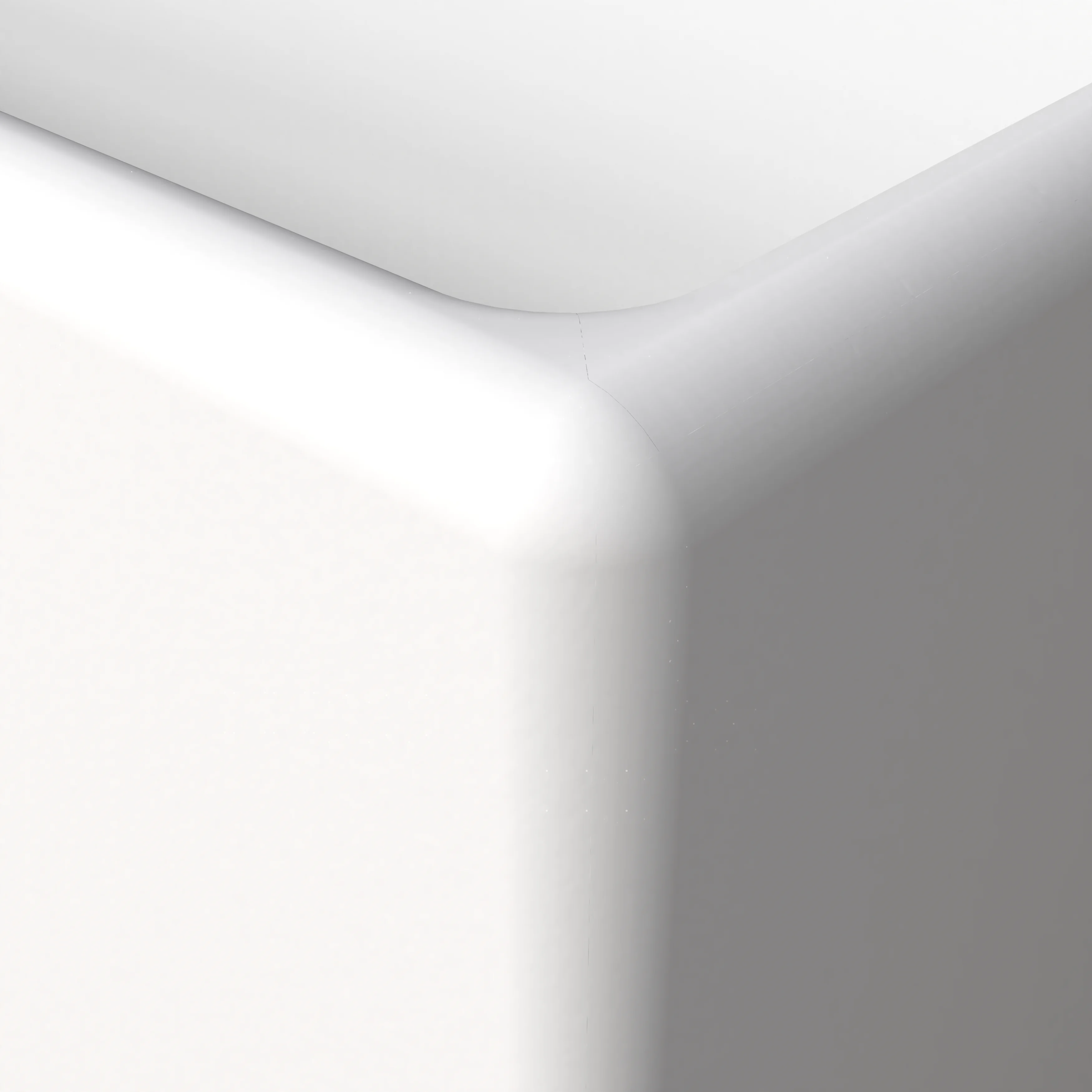 Thistle Series Poly Stone Planter in White 22" Dia 15" high