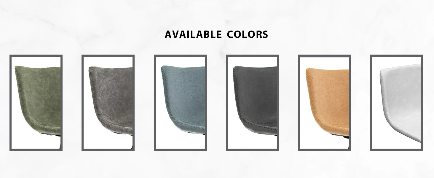 Tilbury Modern Adjustable Bar Stool With Footrest & 360-Degree Swivel in Light Grey