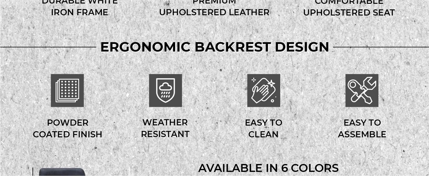 Tilbury - Bar stool - White Base with Charcoal Black Seat