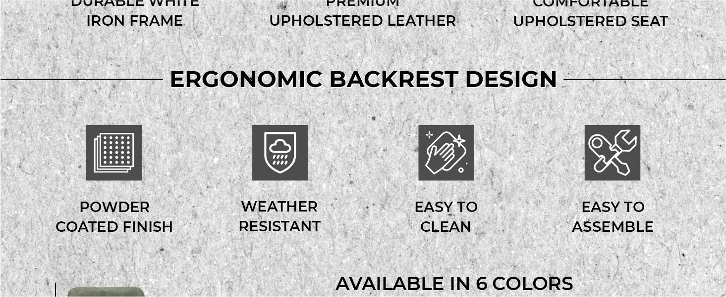 Tilbury - Bar stool - White Base-Olive Green