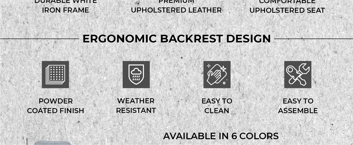 Tilbury - Bar stool -White base- Light Grey