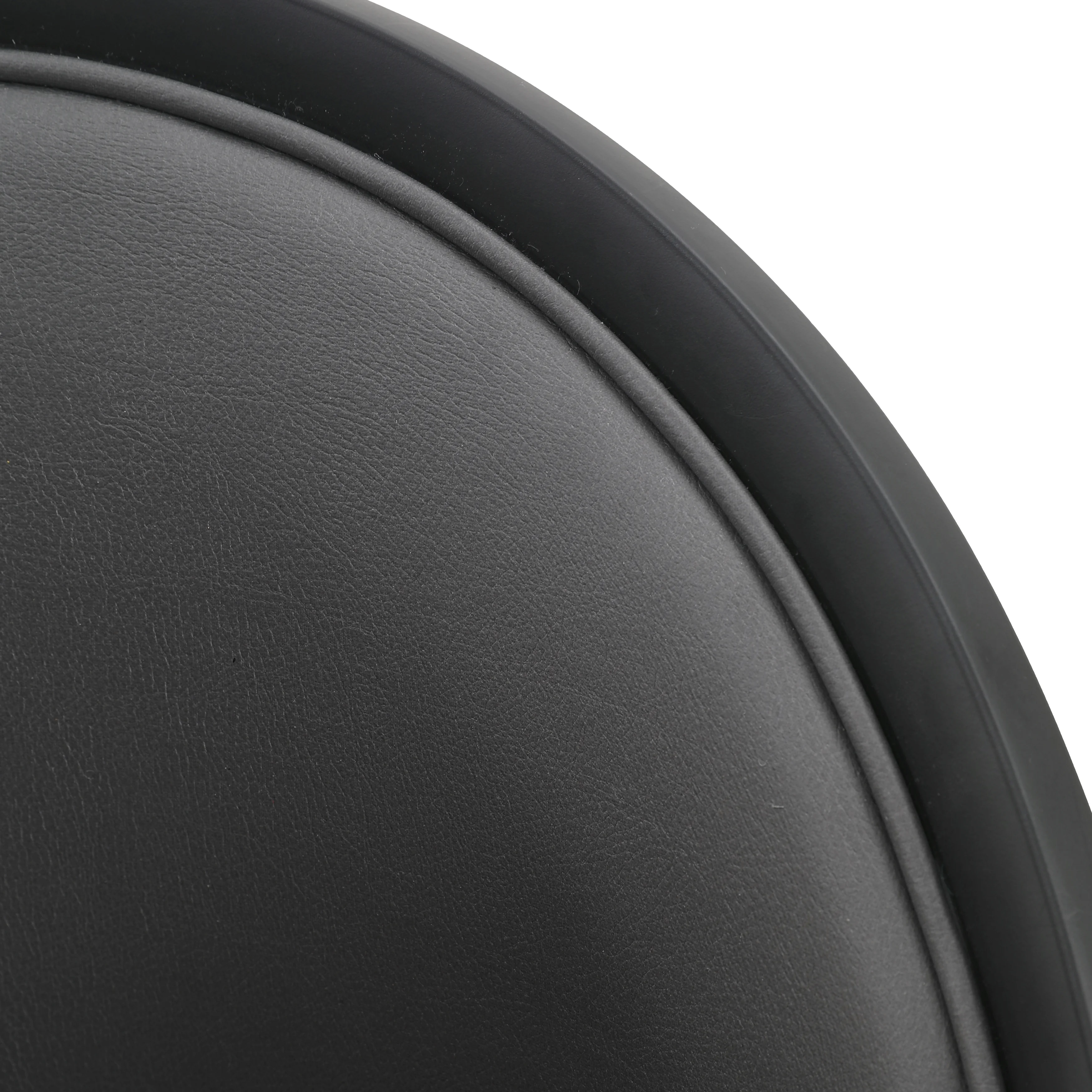 Urbane Collection Modern Dining Chair in Charcoal - Set of 4