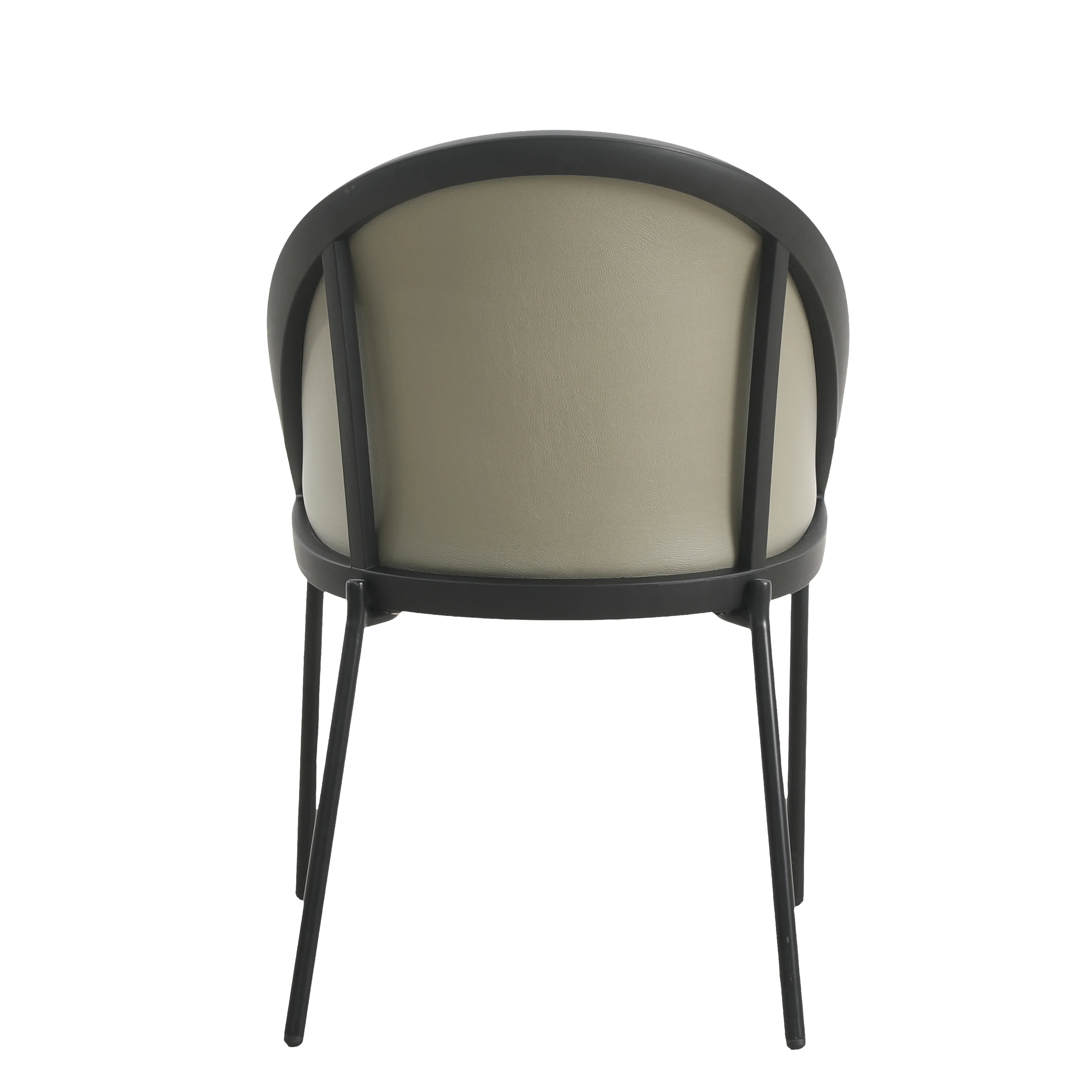 Urbane Collection Modern Dining Chair With Olive Green - Set of 2