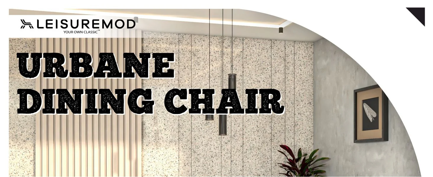 Urbane Collection Modern Dining Chair in Toupe