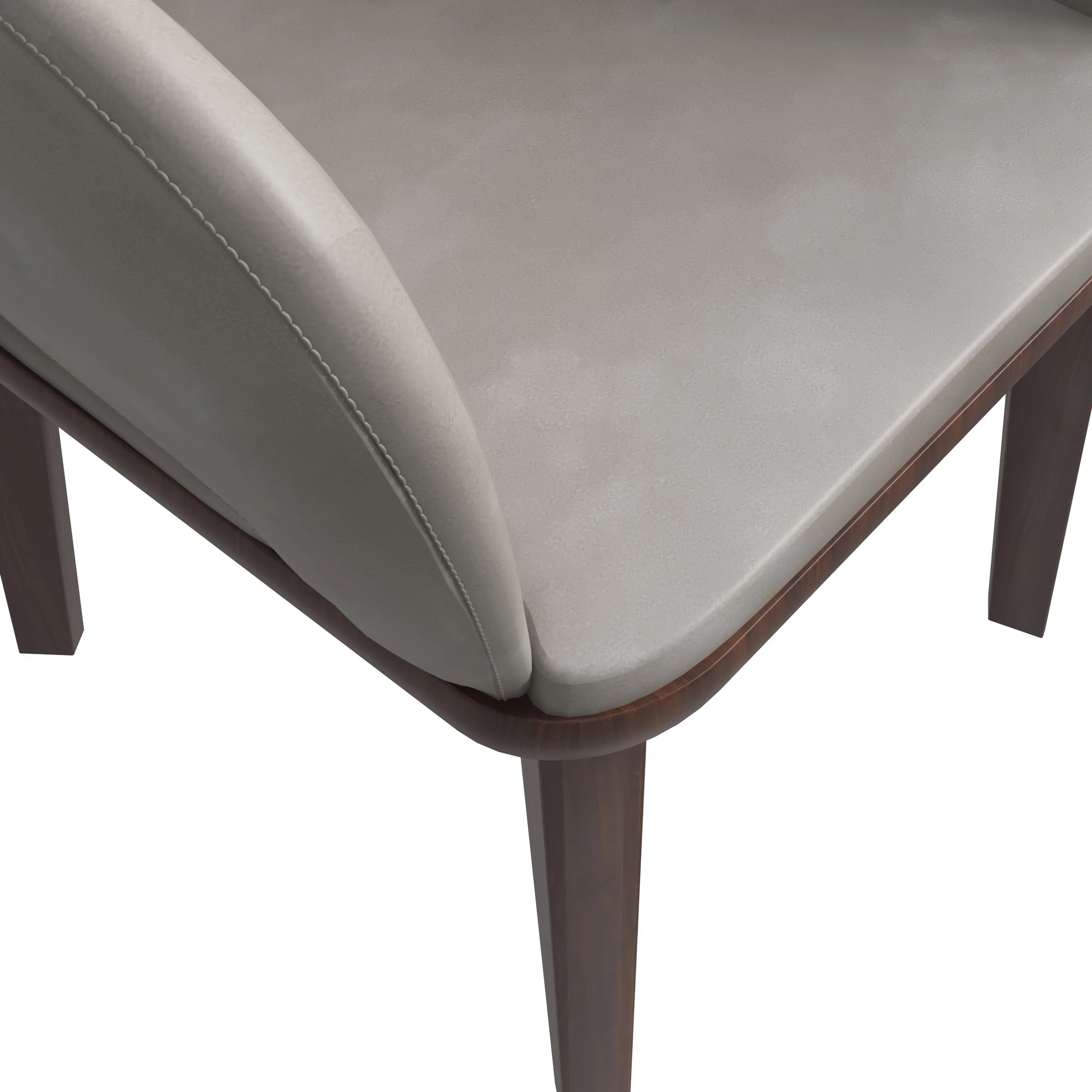 Vivara Collection Modern Dining Chair in Grey