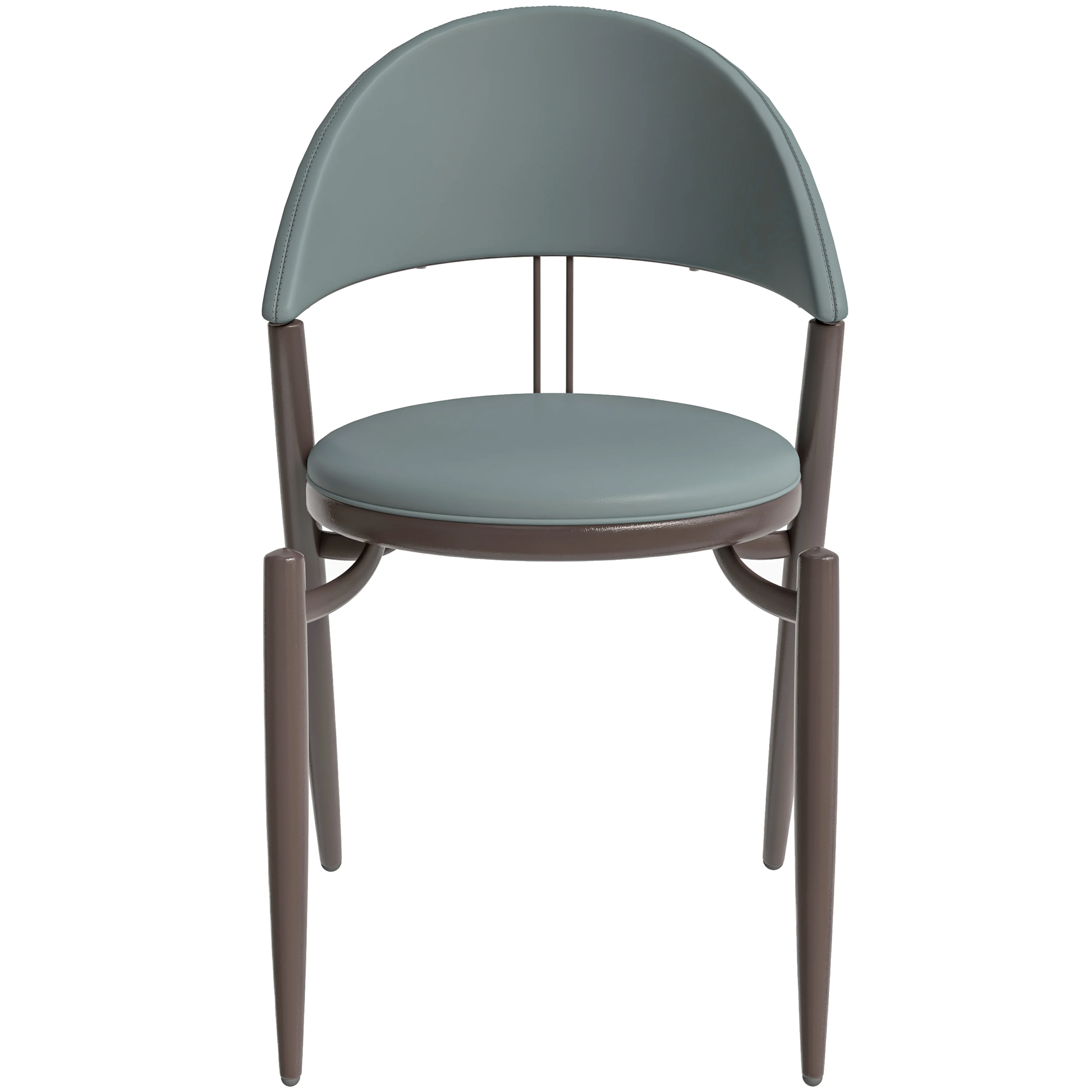 Venice Collection Modern Dining Chair In Light Grey