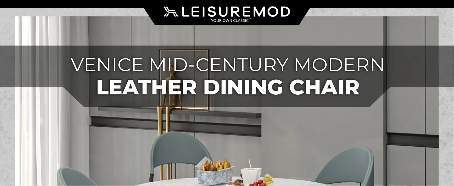 Venice Collection Modern Dining Chair In Light Grey