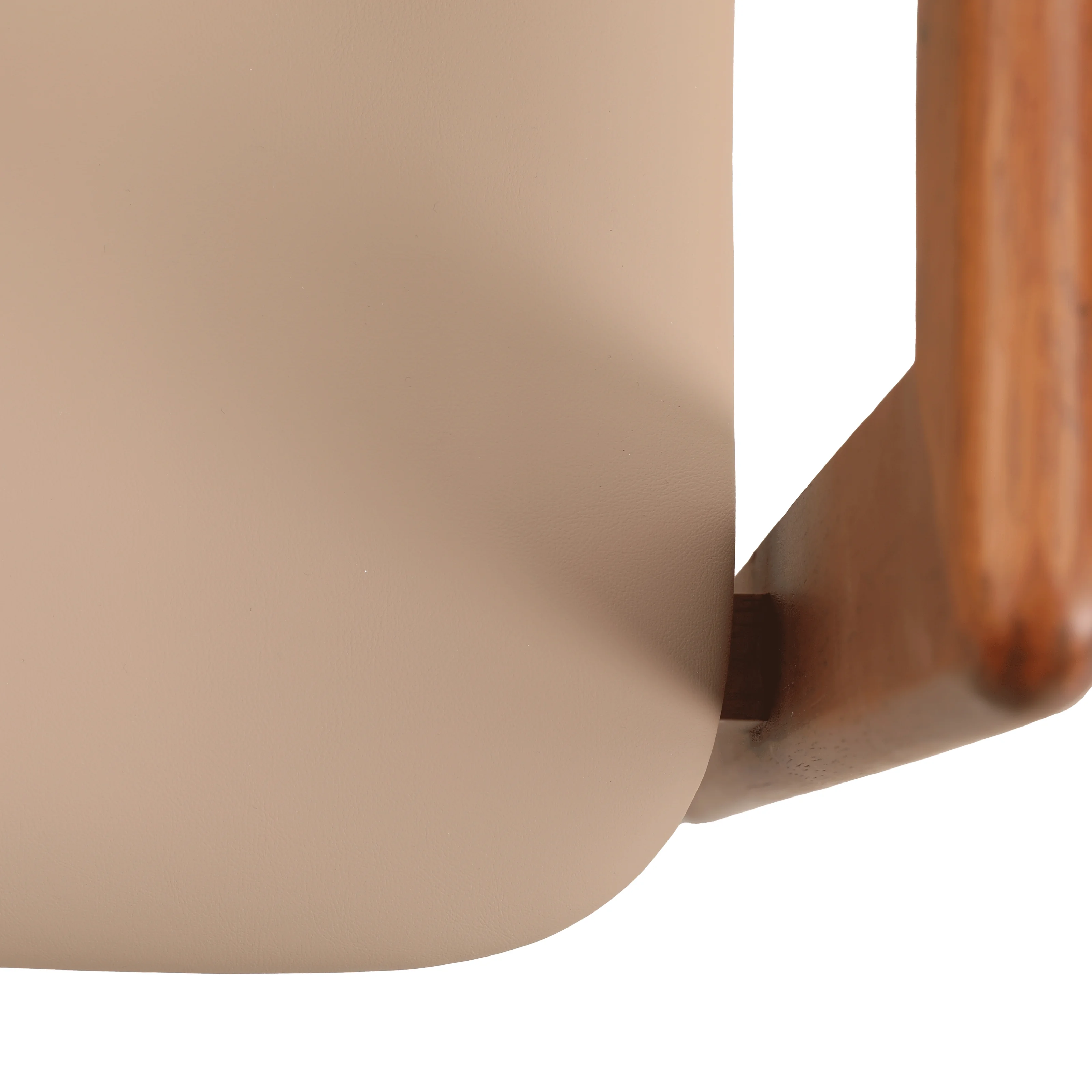 Velo Series Modern Dining Cha...rk Natural Wood with Taupe Seat Set of 4