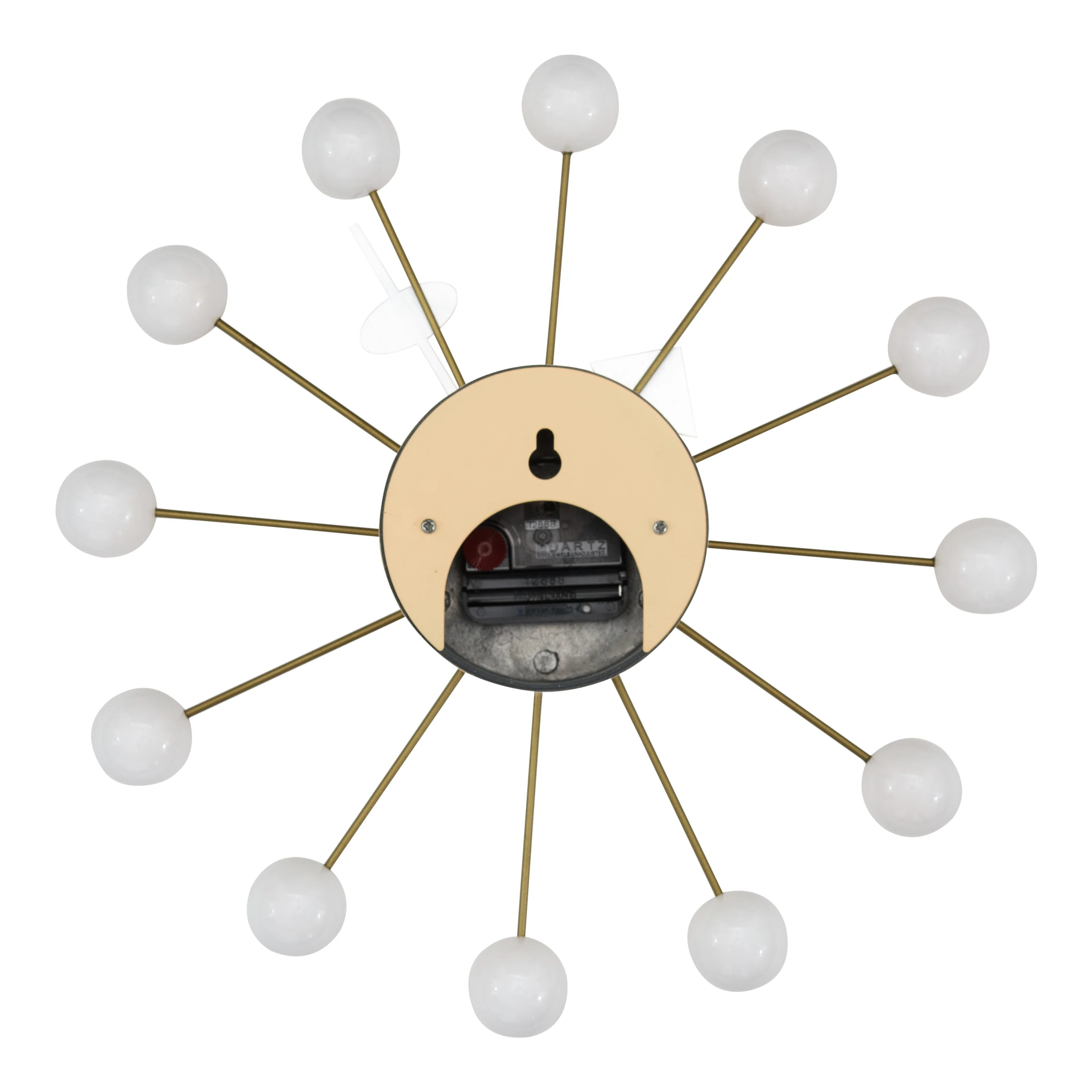 Concordia Modern Design Round Balls Silent Non-Ticking Wall Clock
