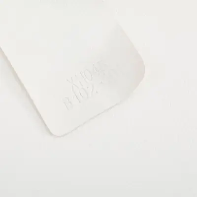 Velo Series Modern Dining Chair in Natrual Wood with White Seat