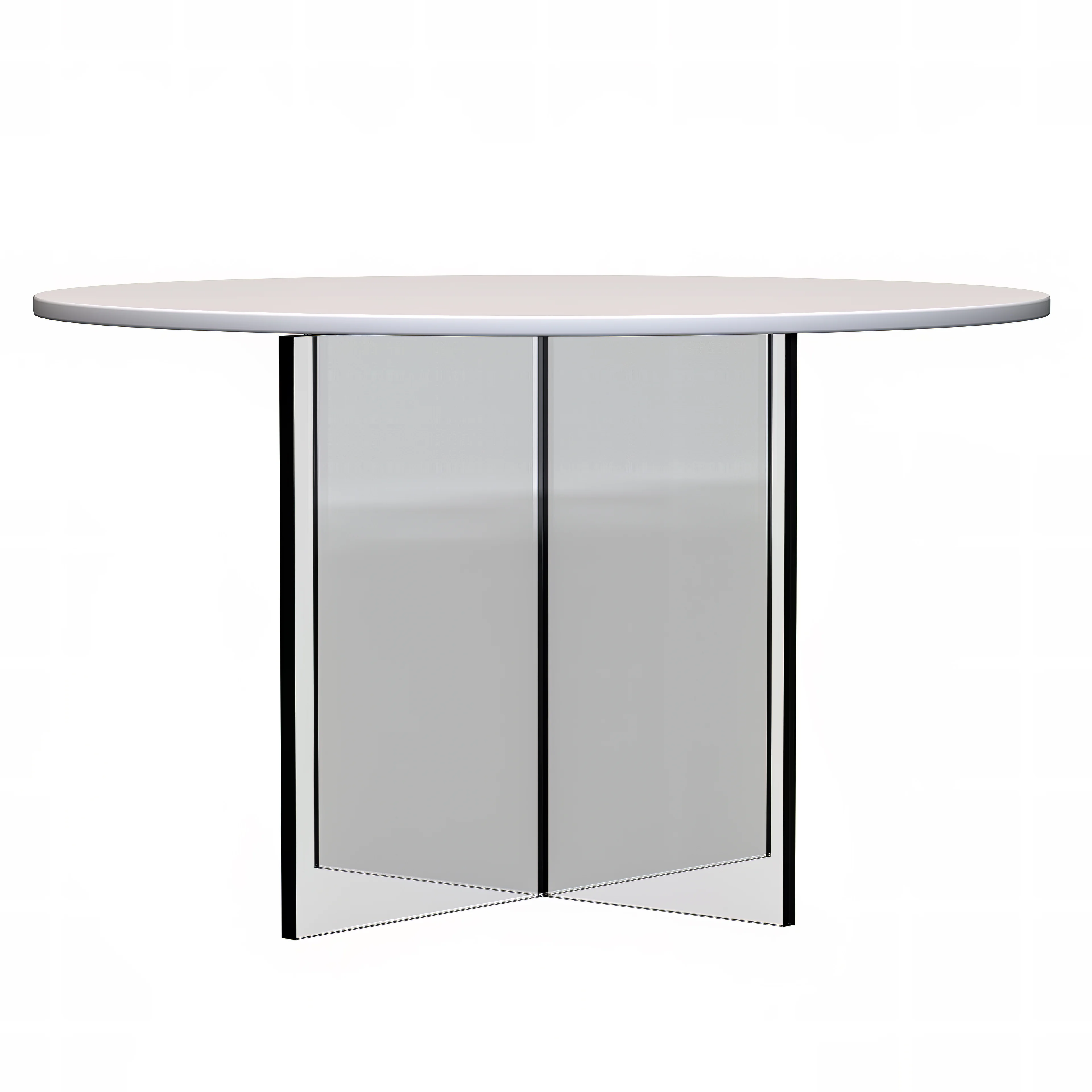 Valore Collection Acrylic Coffe Table With White Top