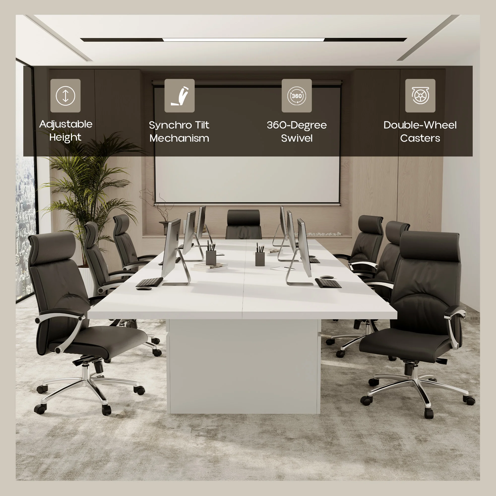 Vantage Series Office Chair in Black