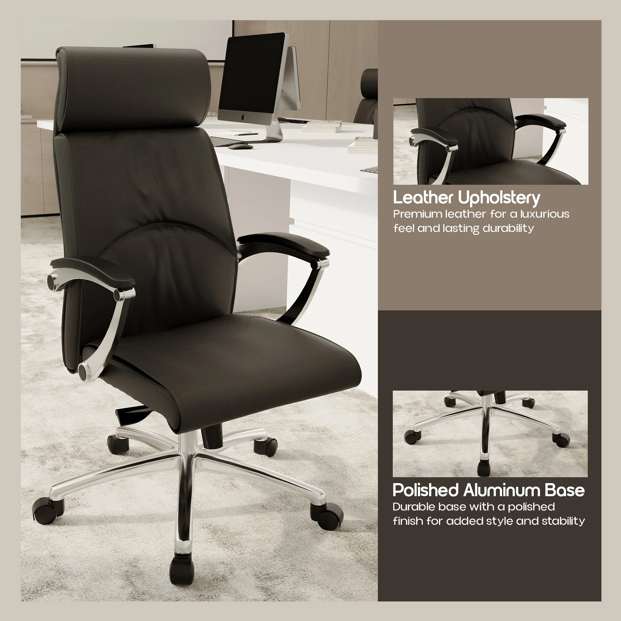 Vantage Series Office Chair in Black