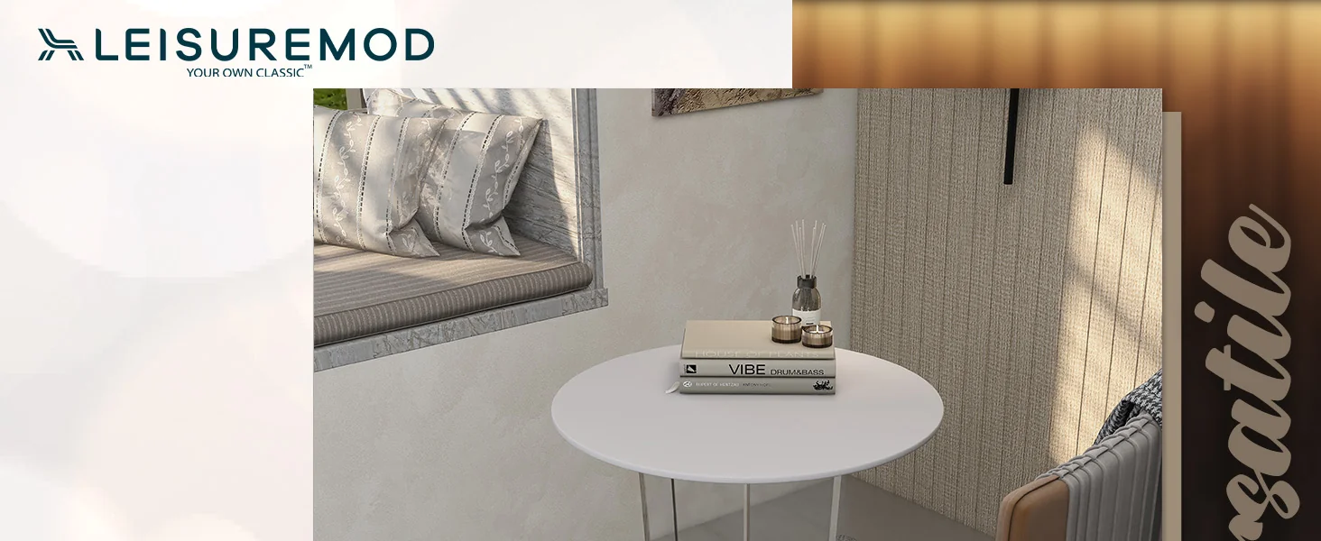 Valore Collection Acrylic Coffee Table With White Top