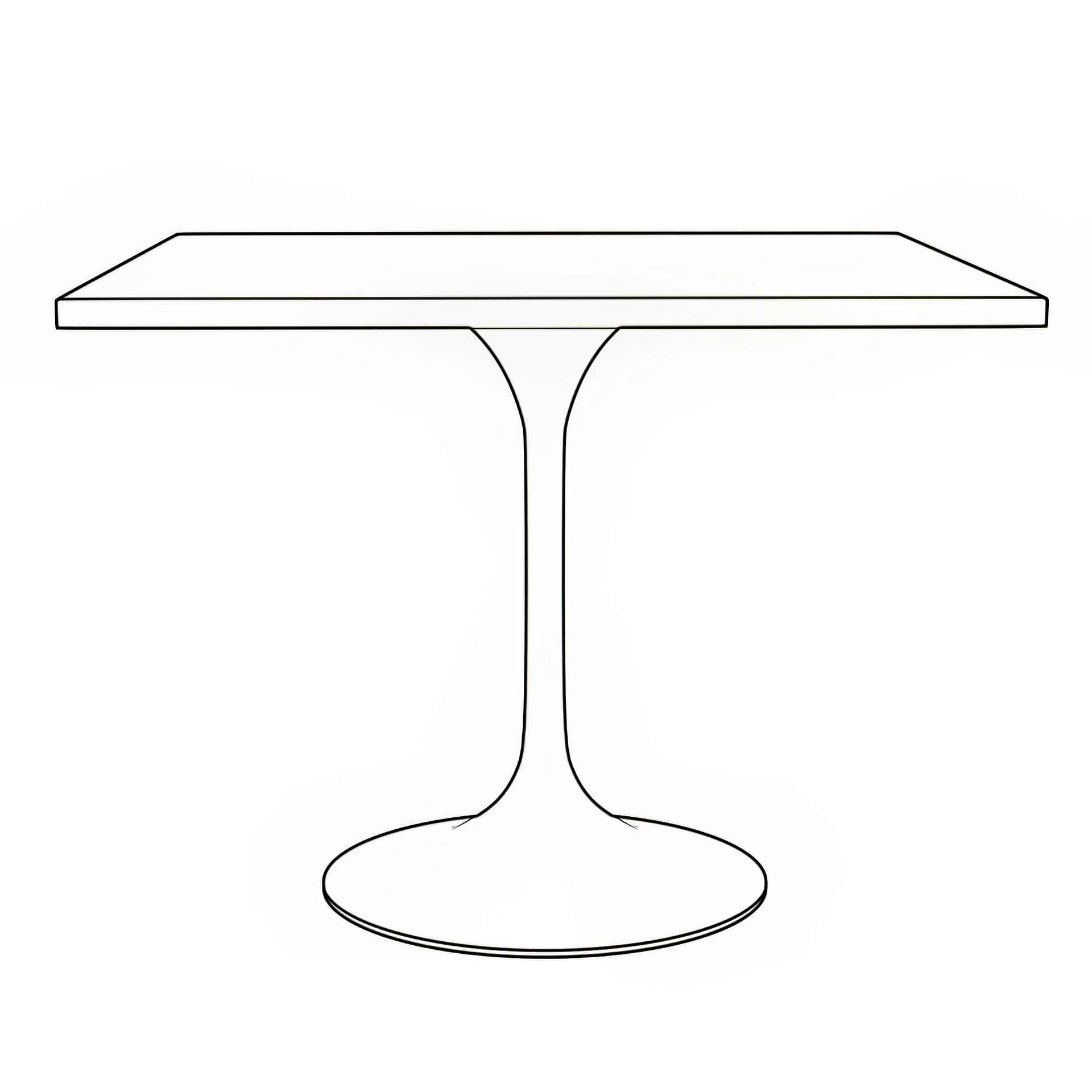 Verve Collection 36" Square Dining Table, Brushed Gold Base with Laminated White Marbleized Top