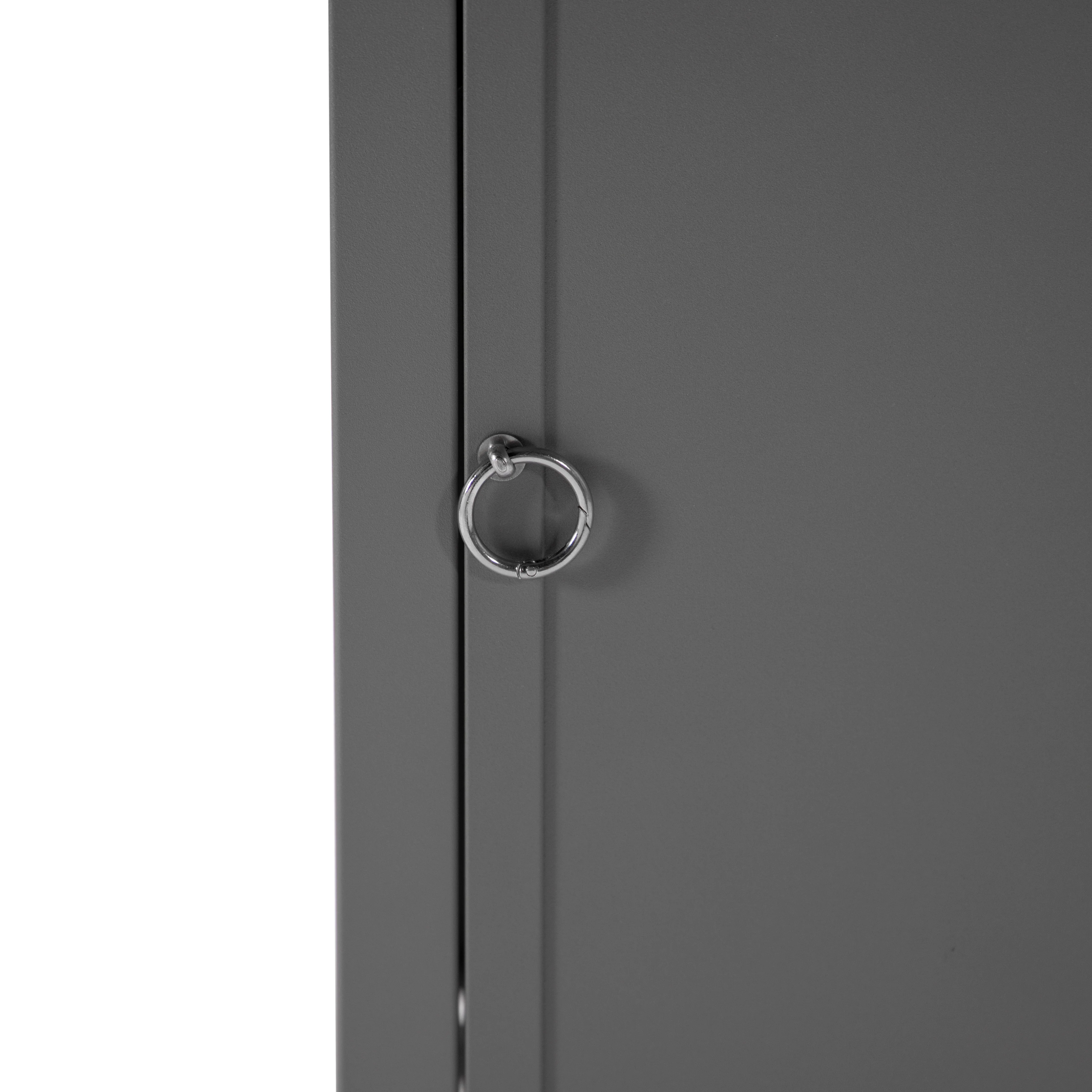 Walbrooke Grey Patio Square Tank Holder in Grey