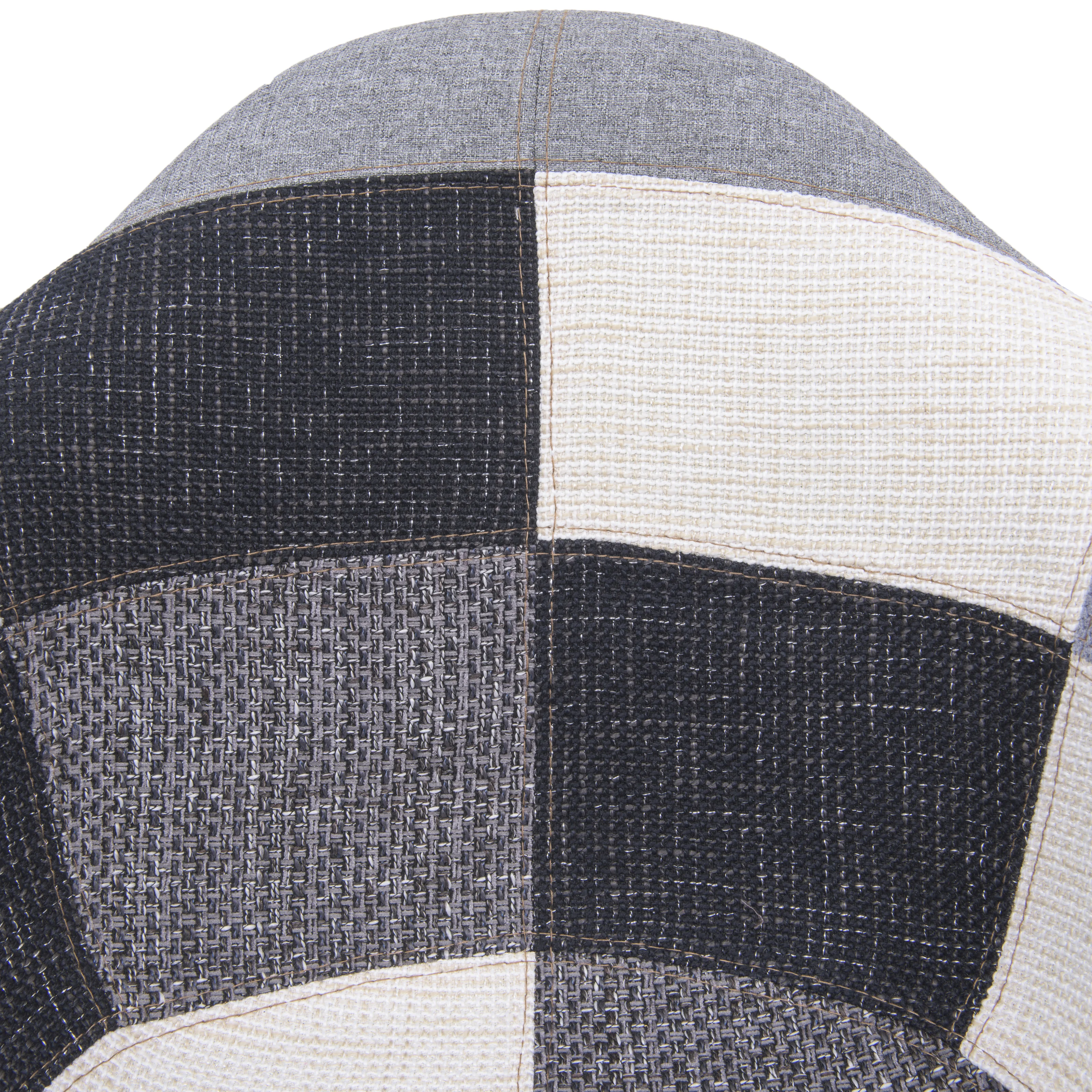 Willow Patchwork Fabric Eiffel Accent Chair, Set of 2