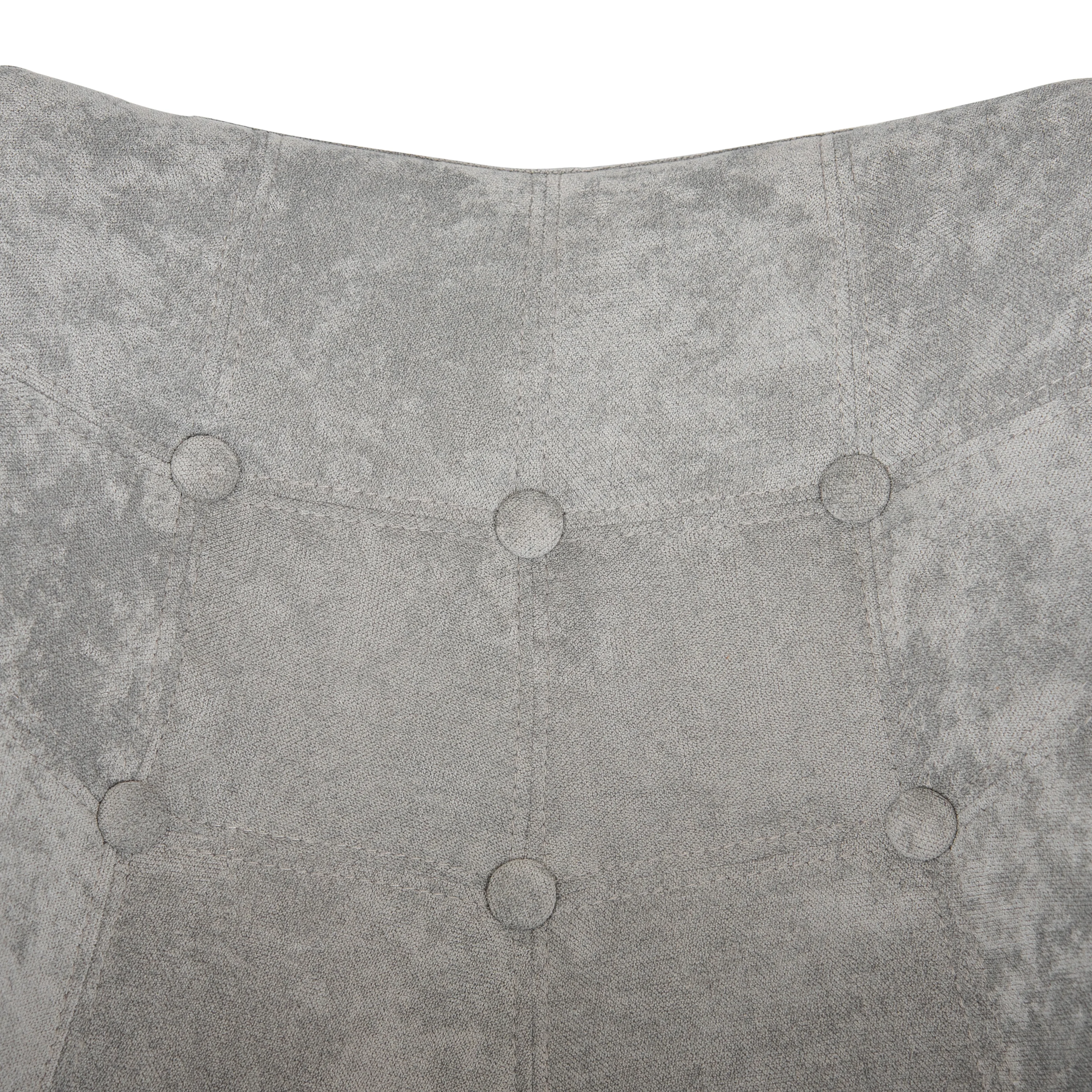 Willow Velvet Eiffel Base Rocking Chair