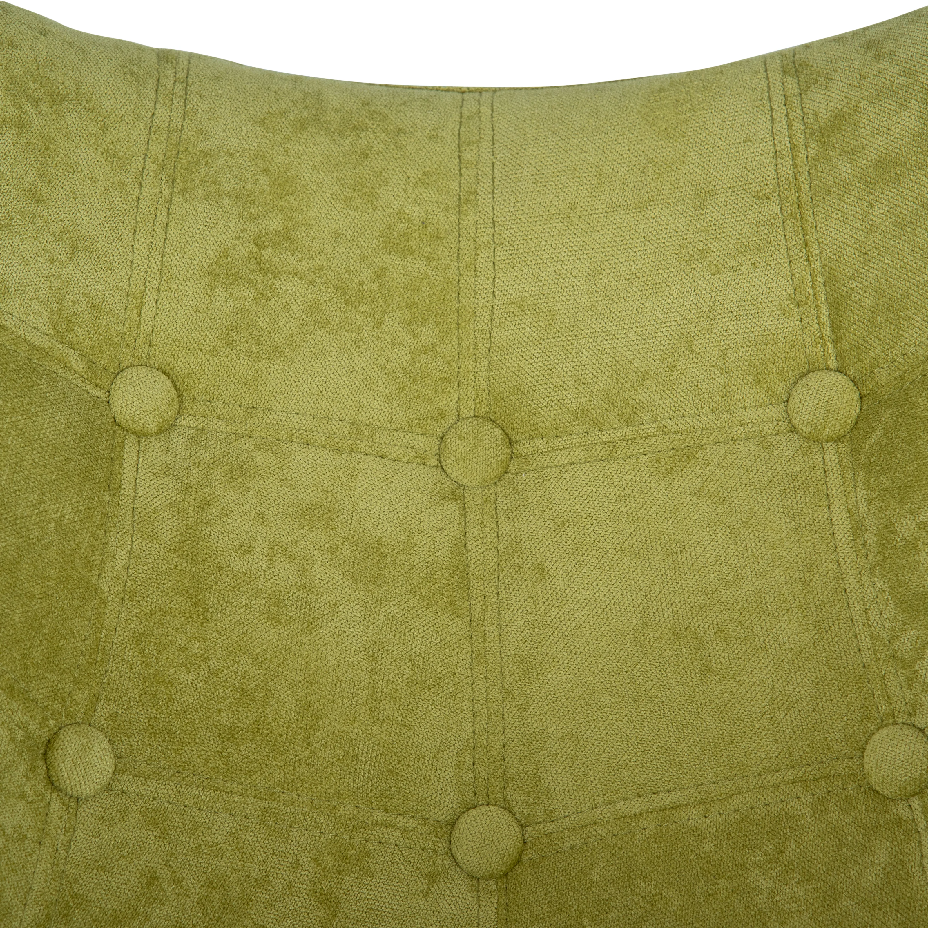 Willow Velvet Eiffel Base Rocking Chair