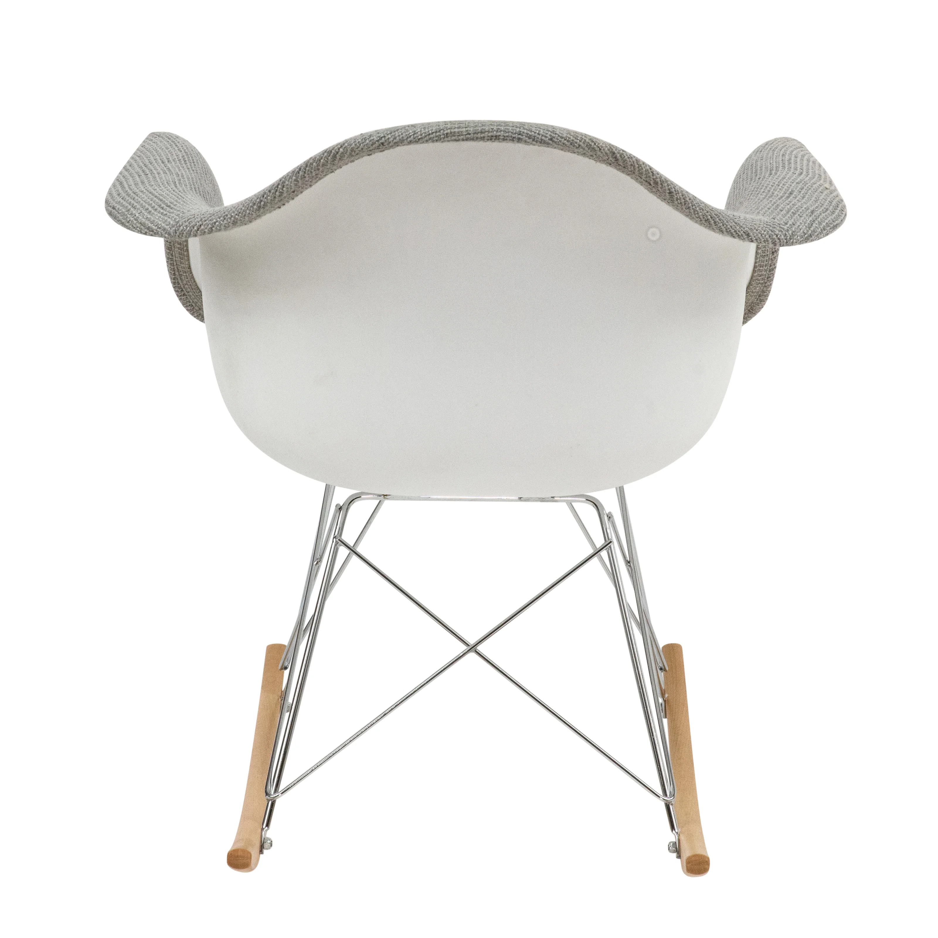 Wilson Twill Fabric Eiffel Rocking Chair