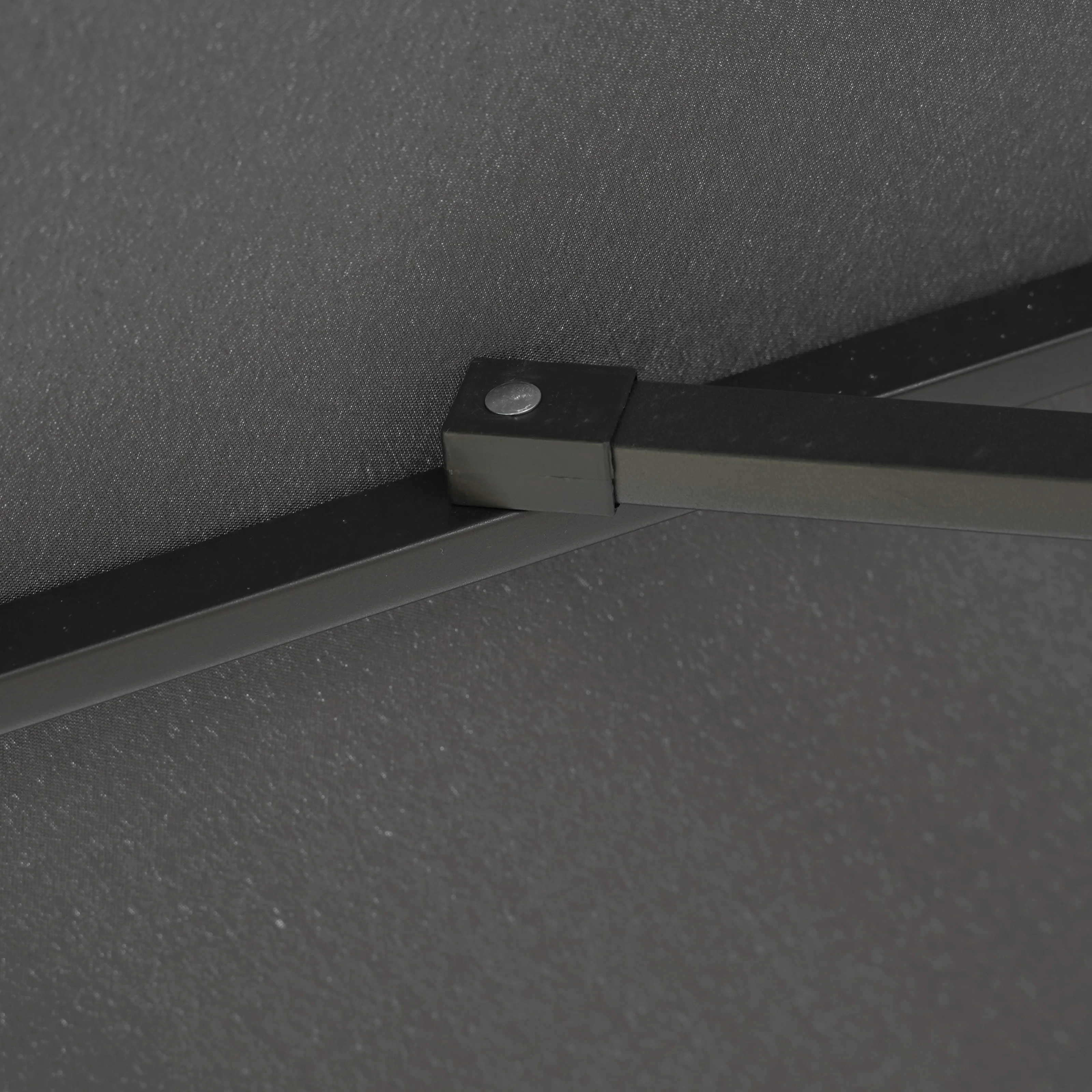 Willry Modern Outdoor 10 Ft Offset Cantilever Hanging Patio Umbrella With Solar Powered LED