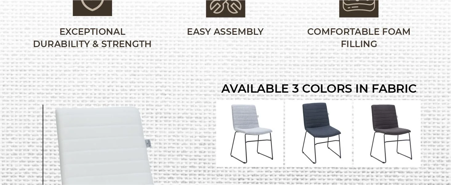 Zylar Series Office Guest Chair in White Leather